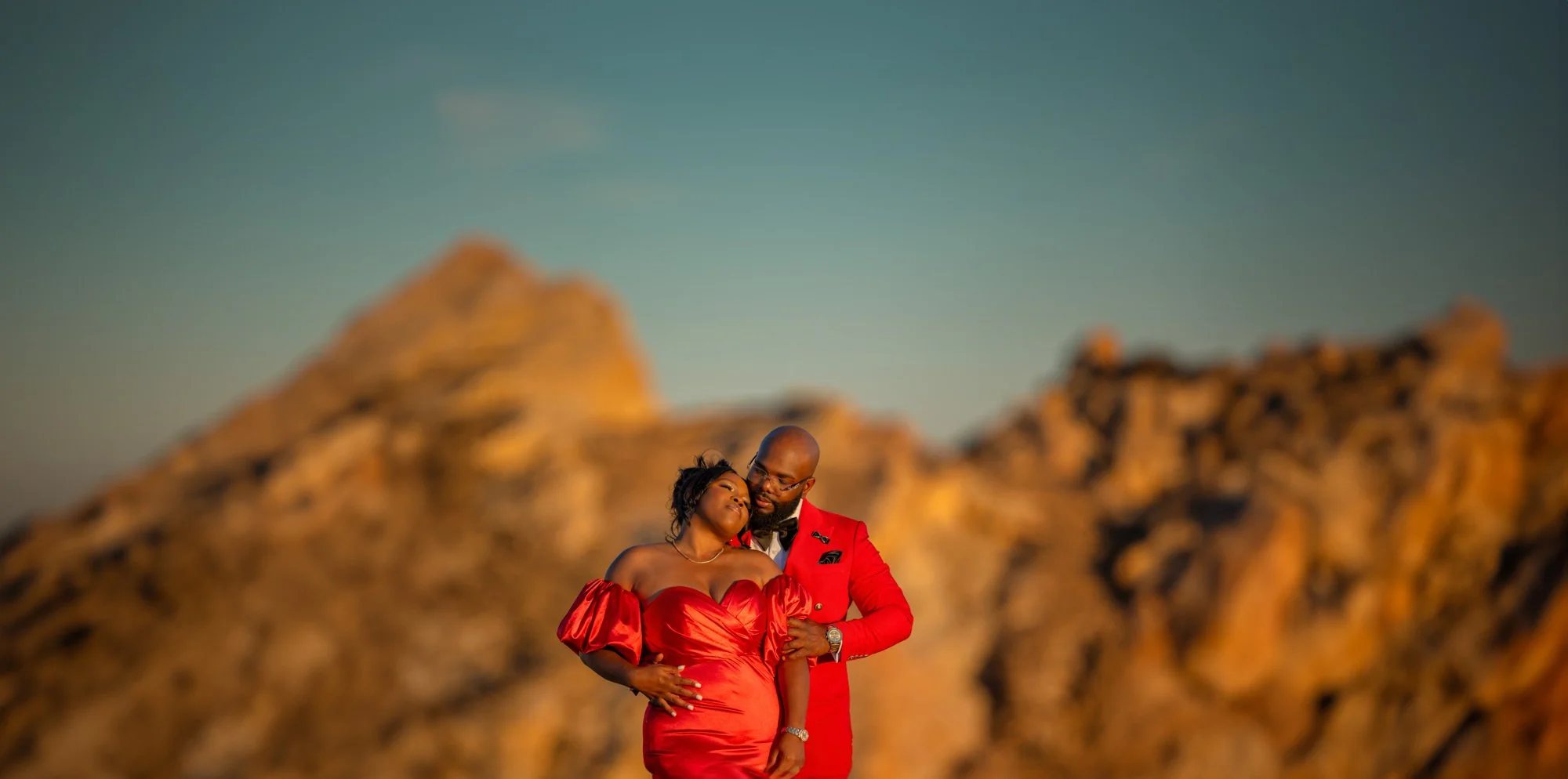 Couple at Valley of Fire