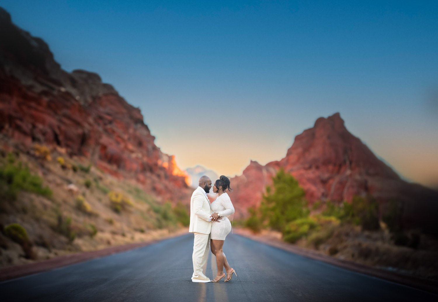Las Vegas engagement photography