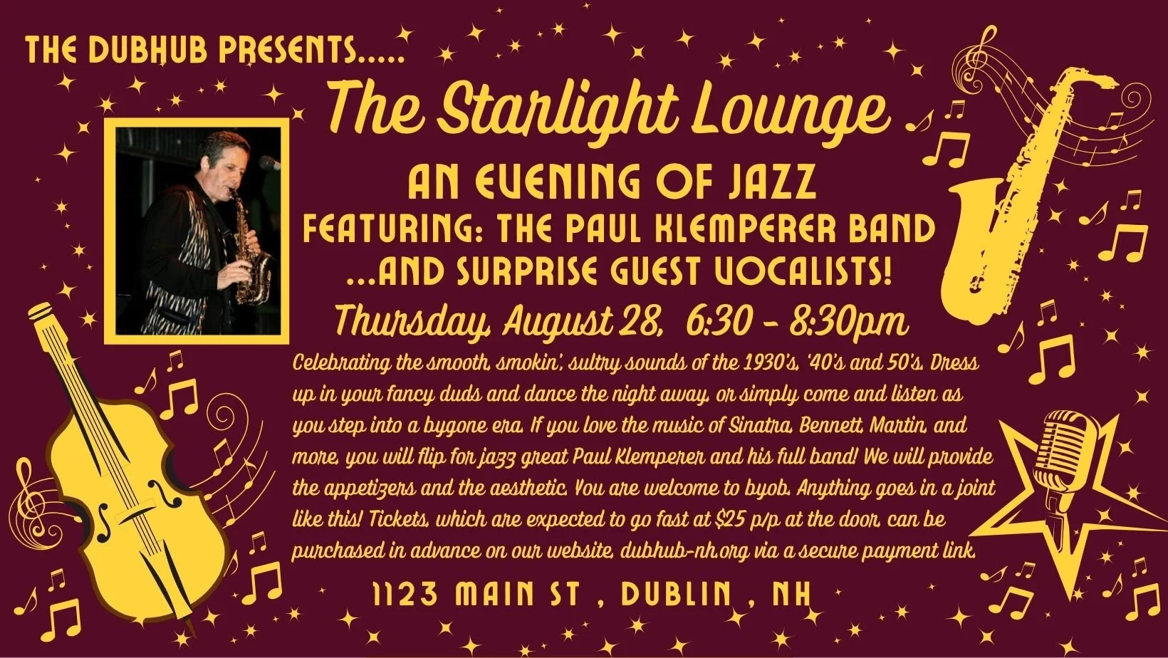 The Starlight Lounge, An Evening of Jazz