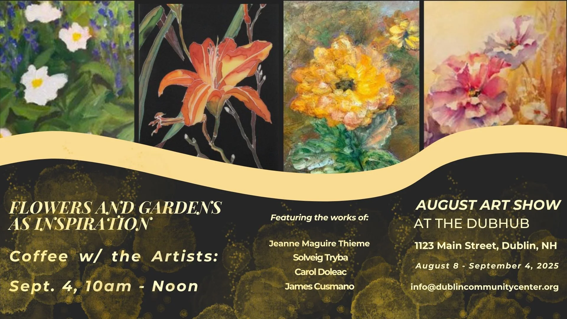 August Art Show: closing event