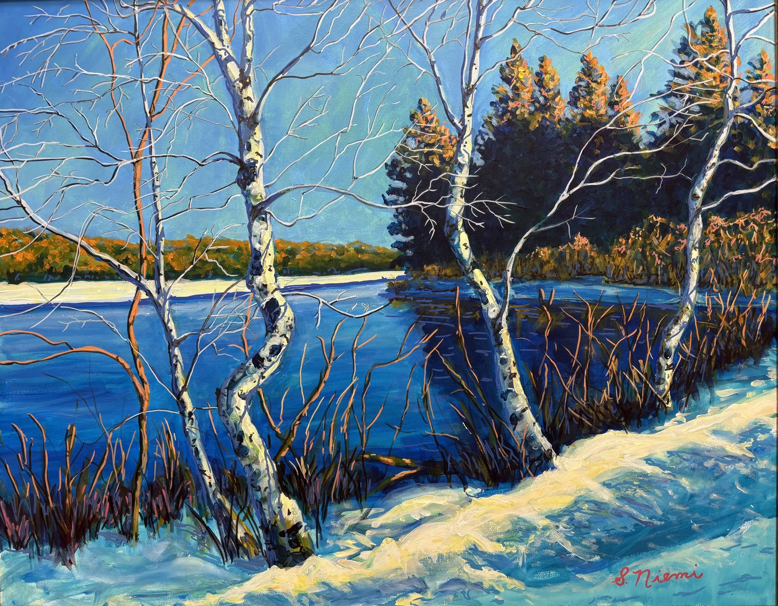 Paintings by Scott Niemi and Cheryl Bencivenga