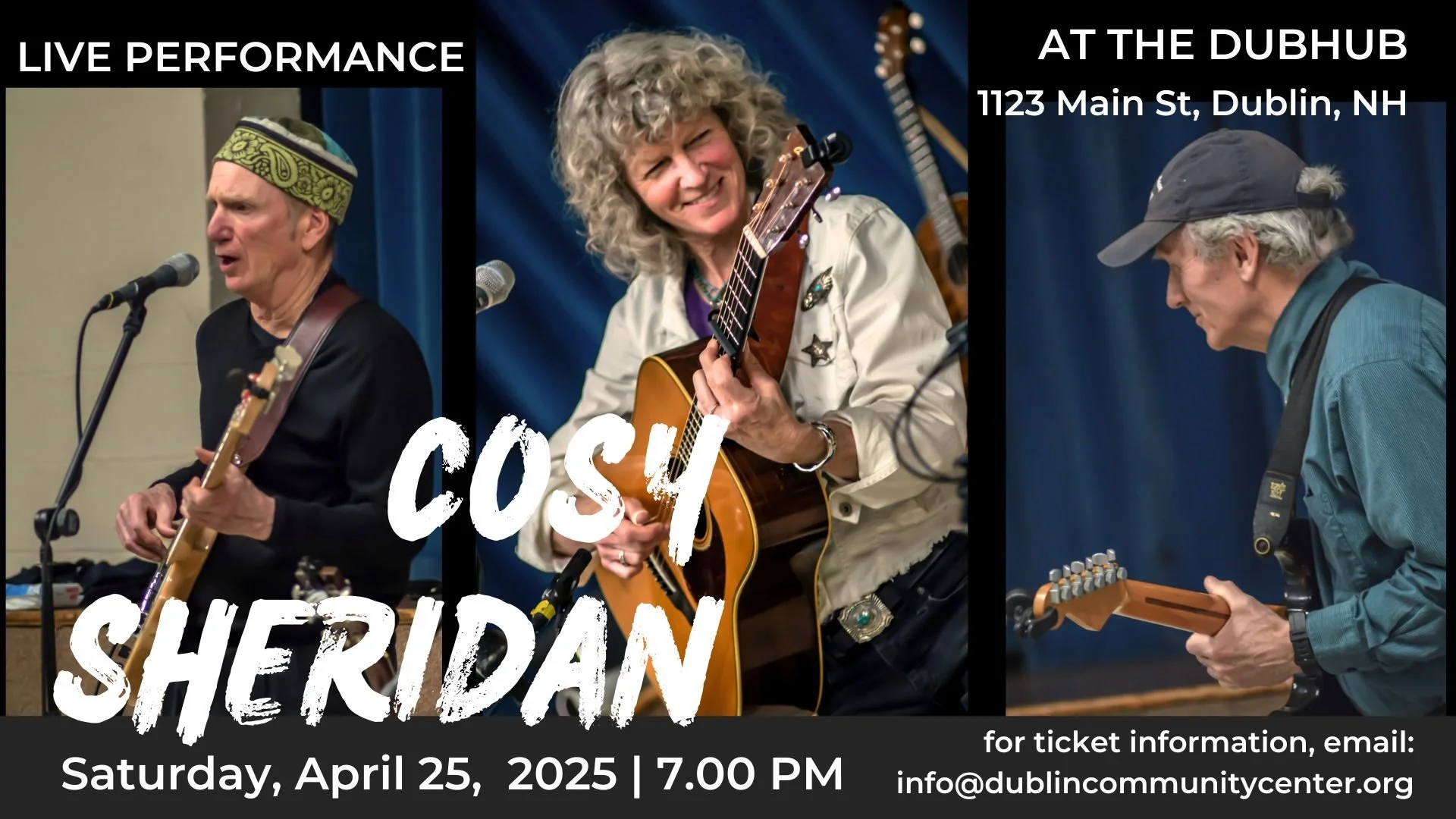 Cosy Sheridan Concert!