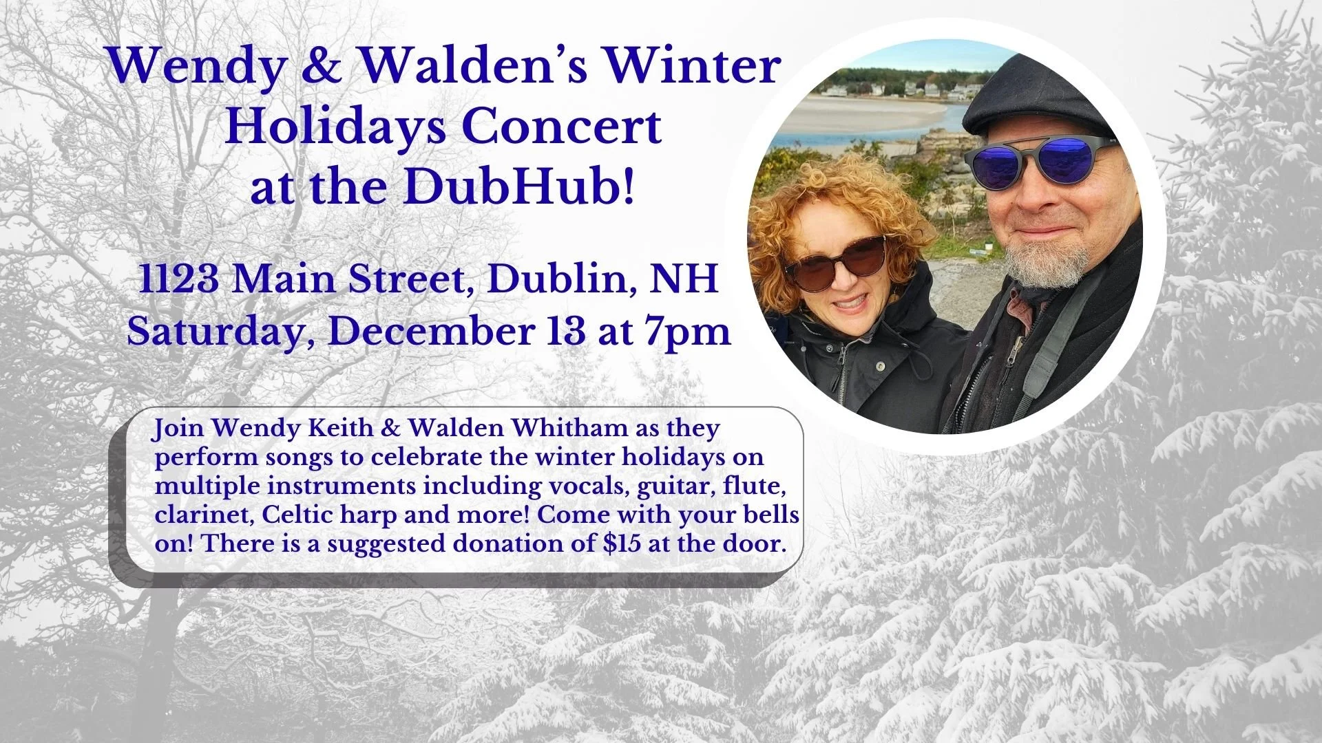 Wendy & Walden’s Winter Holidays Concert
