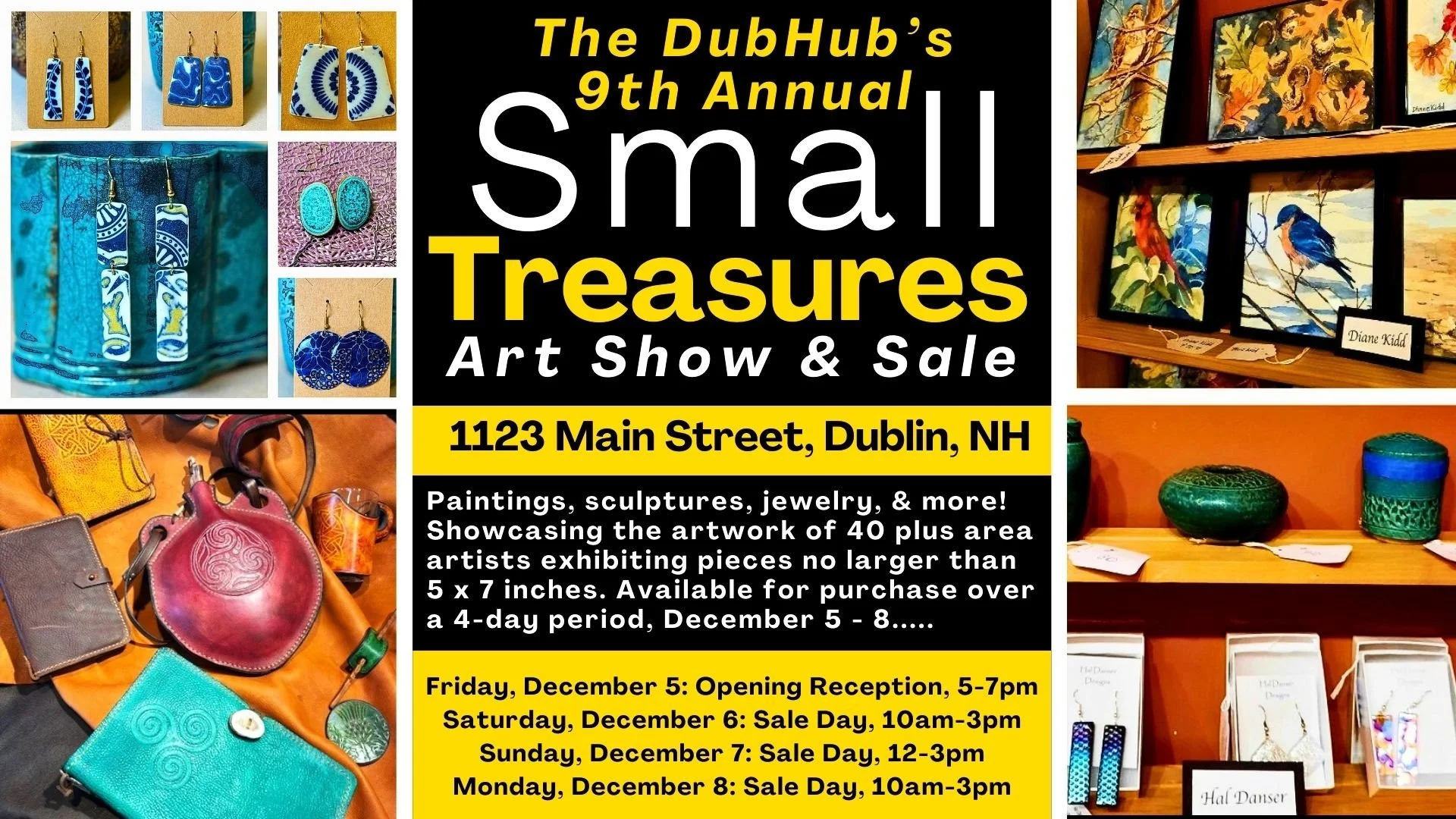 Small Treasures Art Show runs Dec. 5-8 