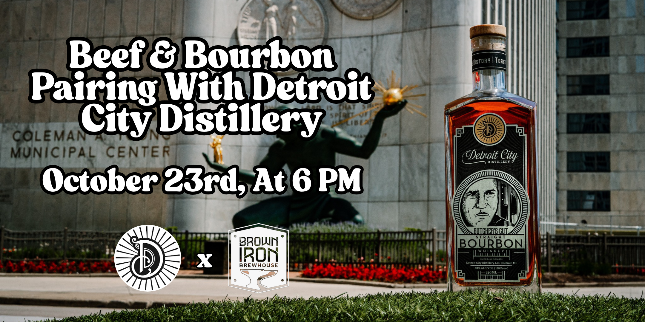 Beef and Bourbon Pairing with Detroit City Distillery