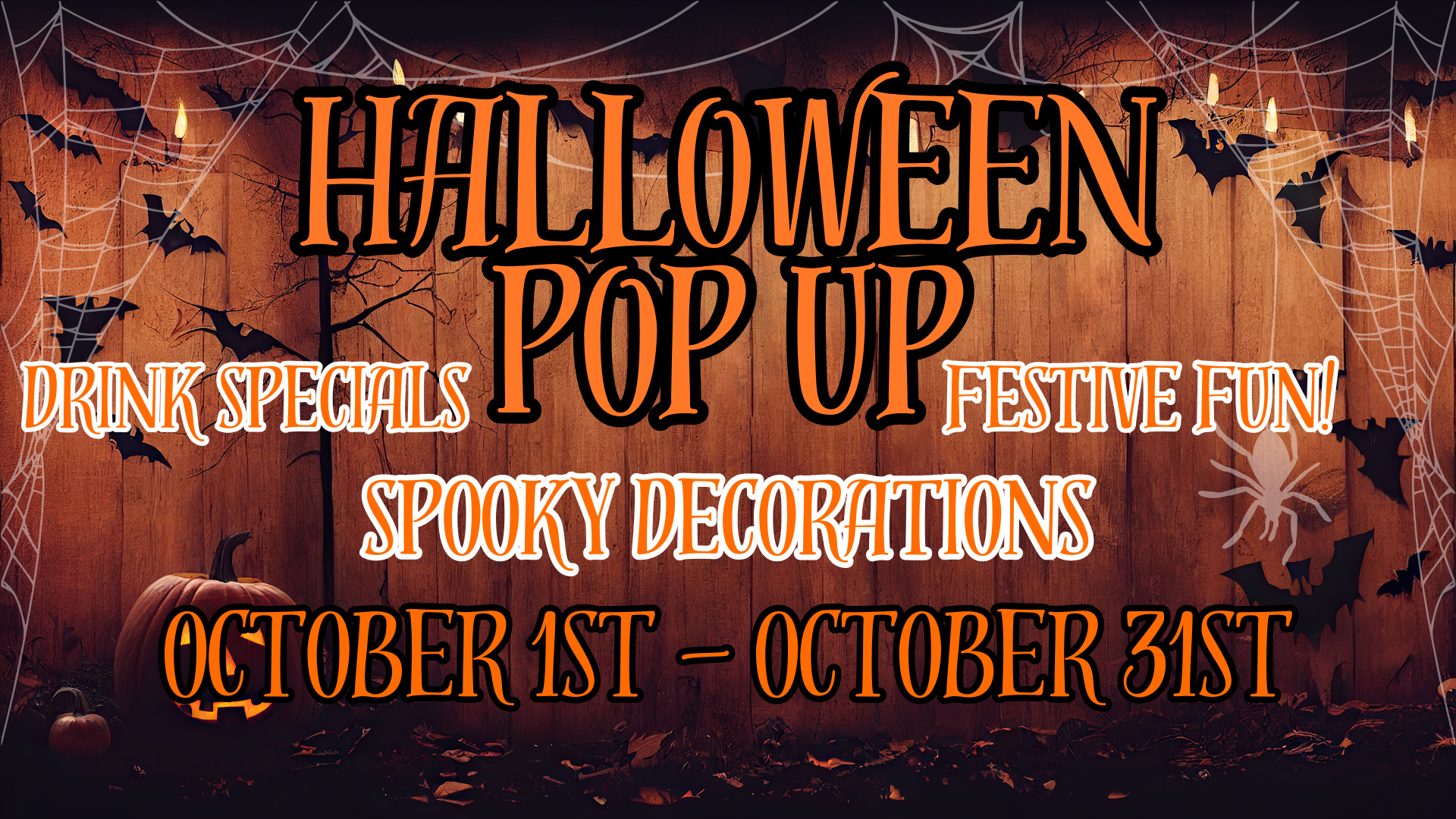 Halloween Pop Up