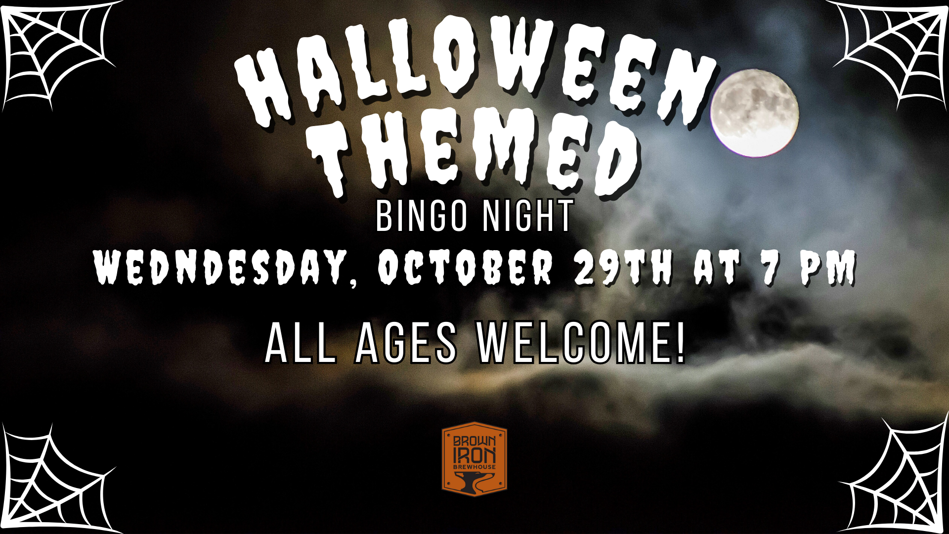 Halloween Themed Bingo Night Washington Twp.