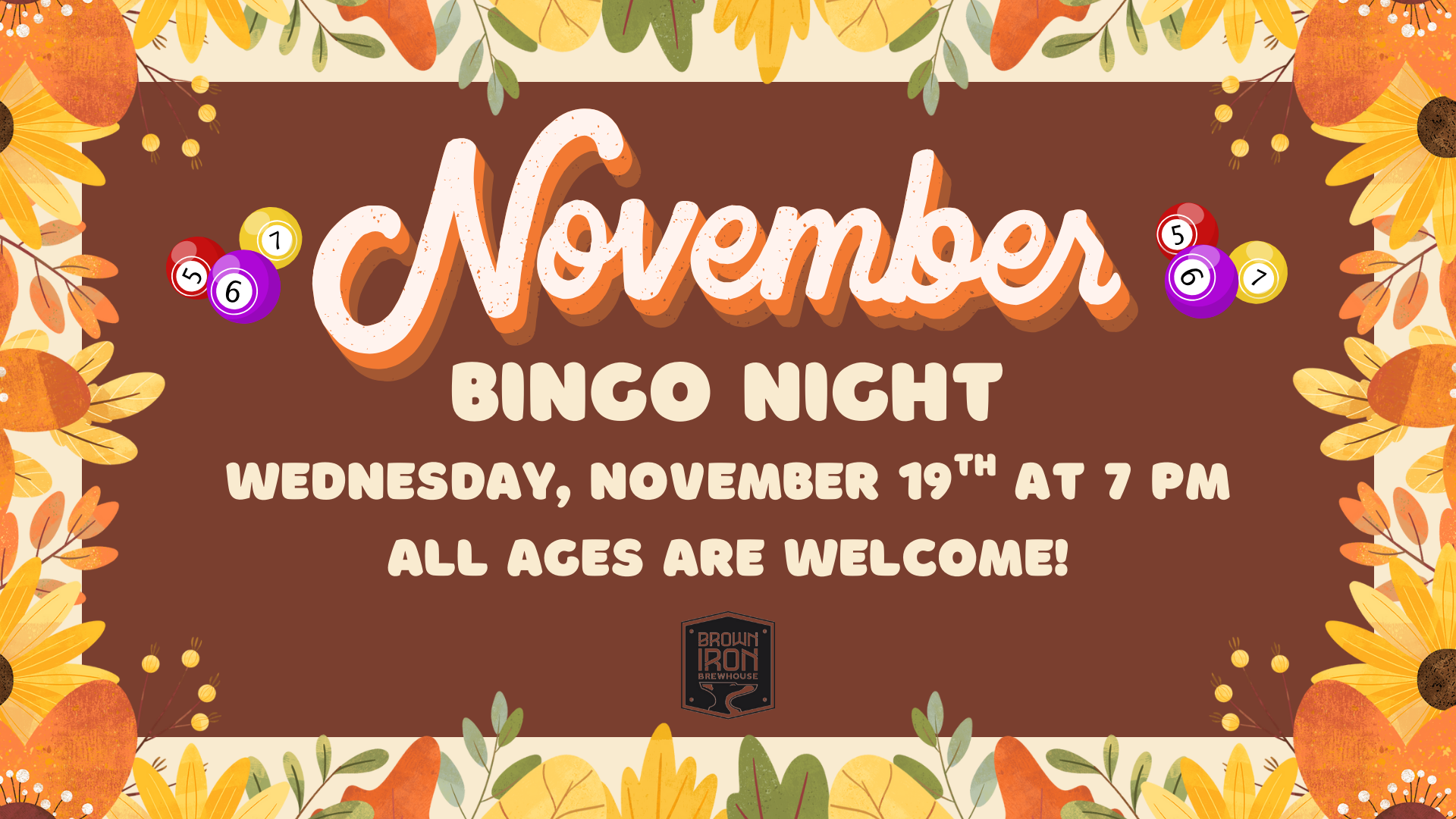 November Bingo Night Royal Oak