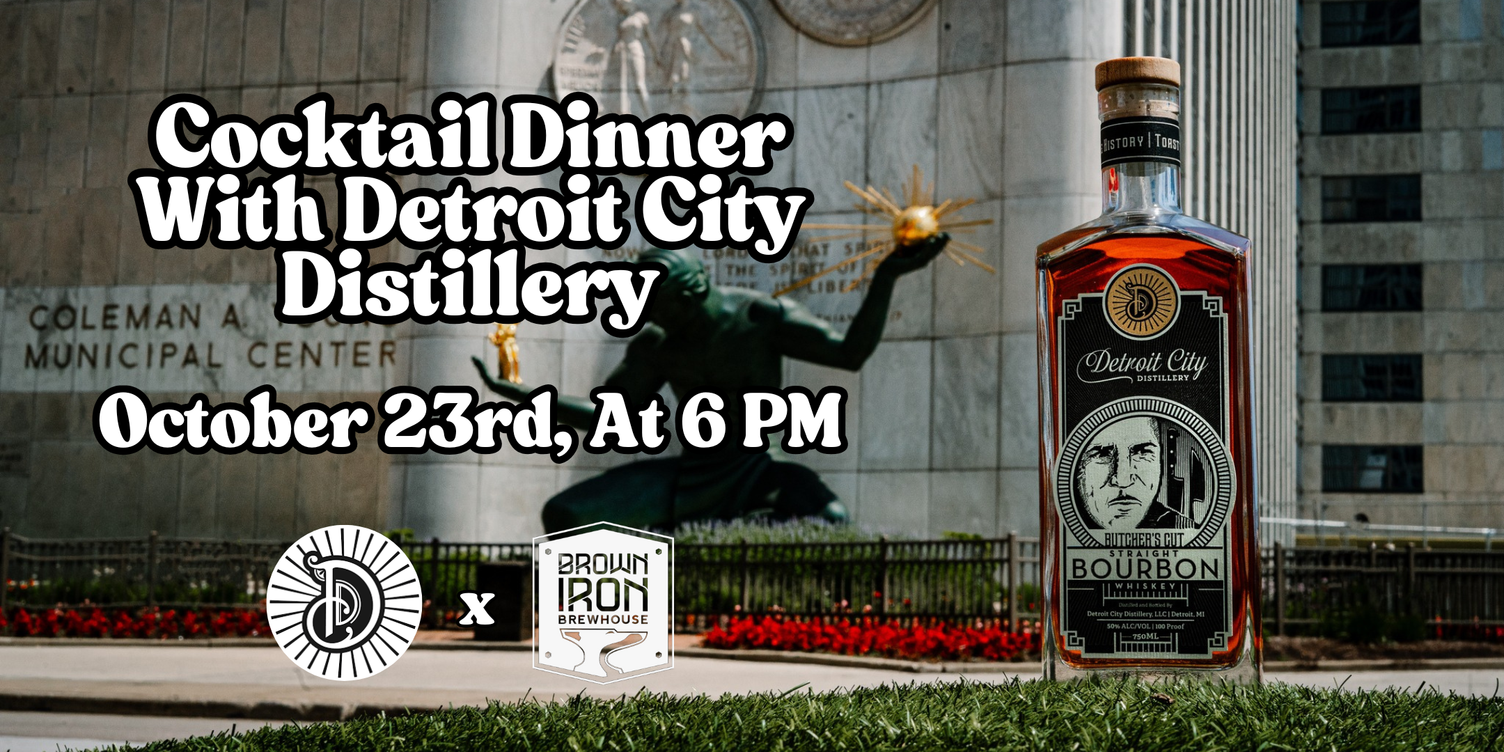 Cocktail Dinner with Detroit City Distillery