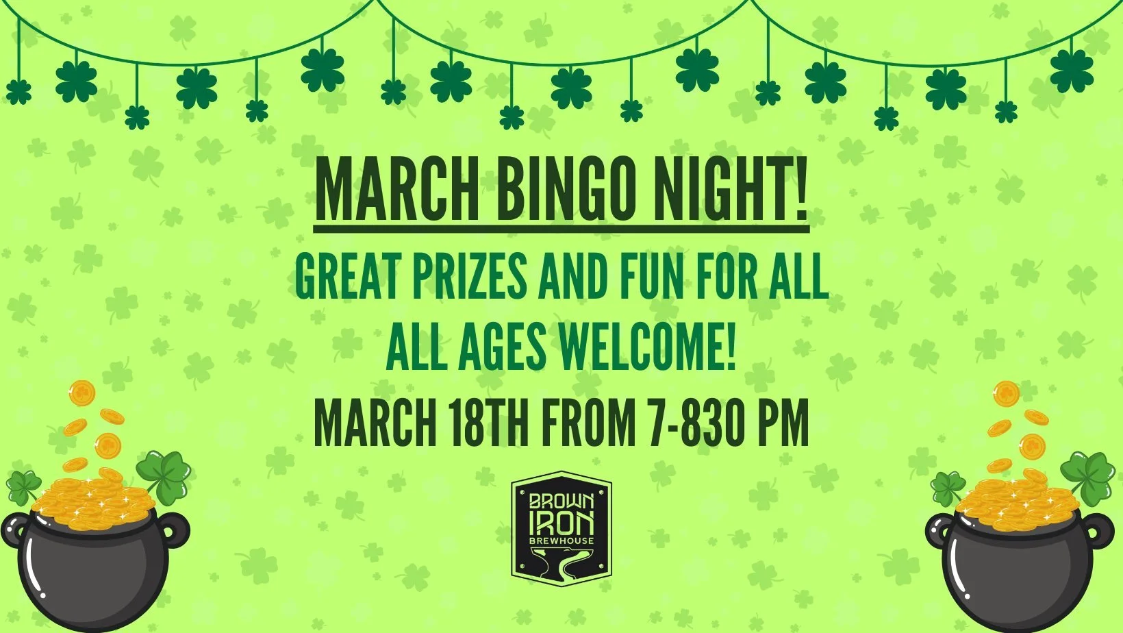 March Bingo Night Royal Oak