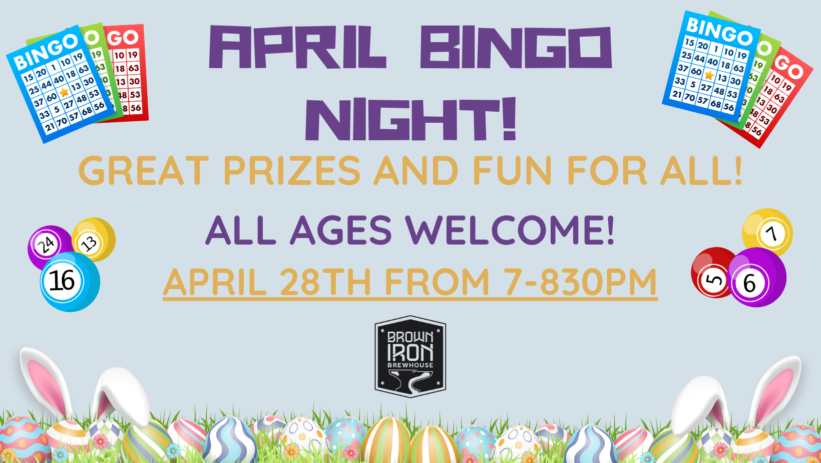 April Bingo Night Royal Oak