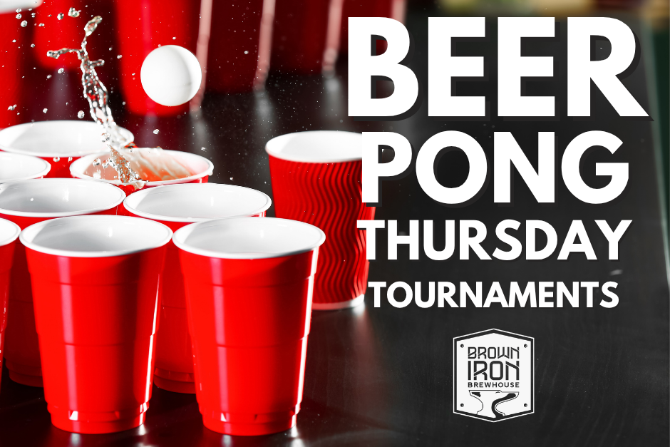 Thursdays Beer Pong Tournament