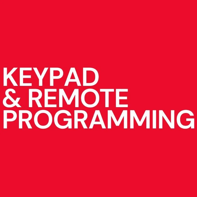 Keypad & Remote Programming Texarkana