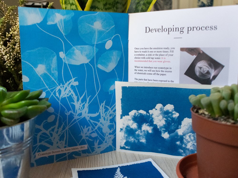 Cyanotype kit | Create cyanotype art - Paperfulshop