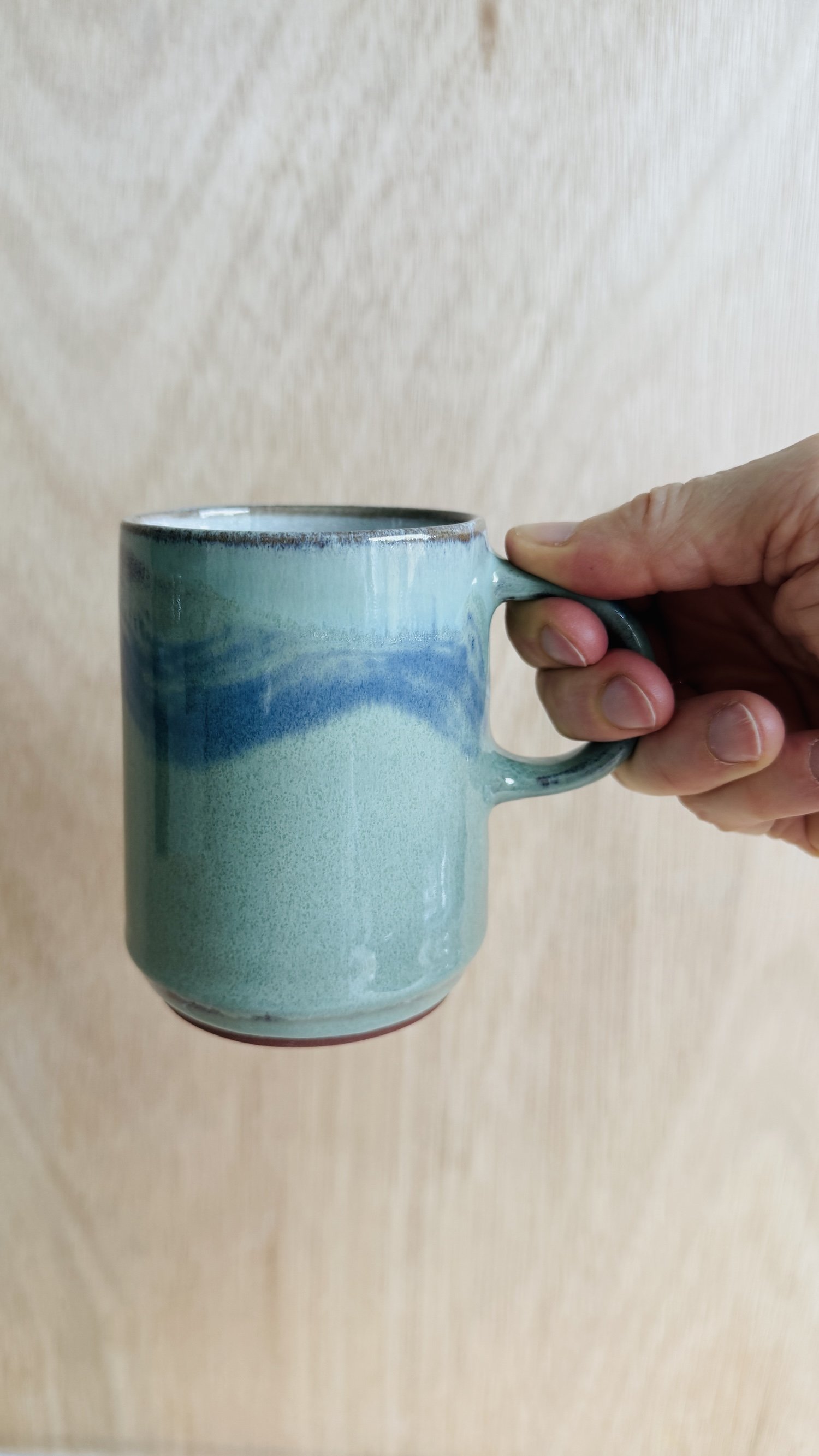 Green Waves Mug
