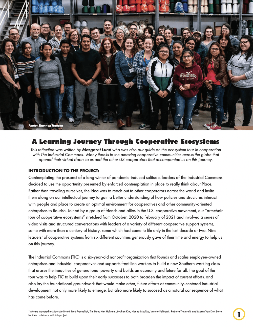 Publications — The Industrial Commons