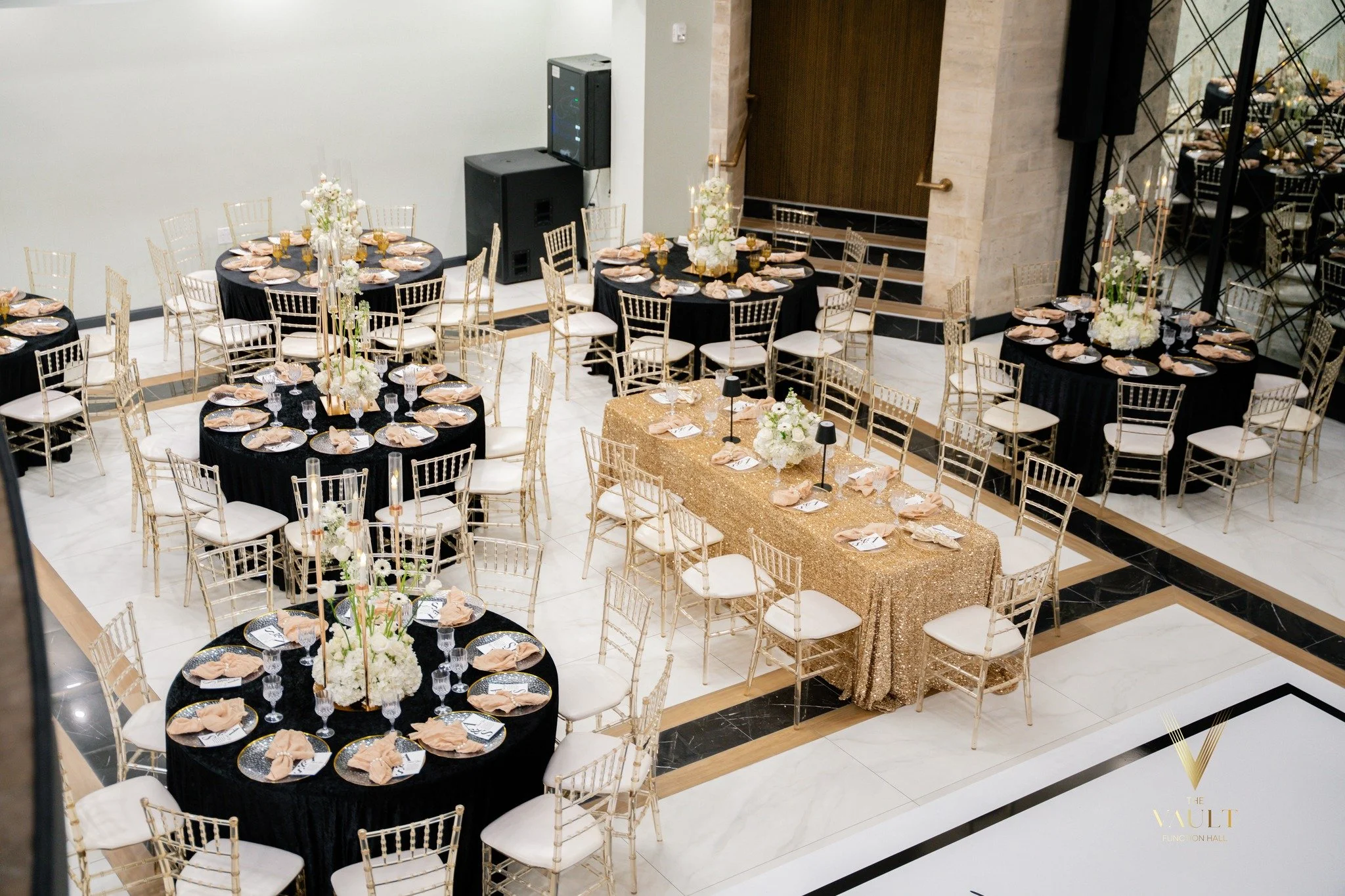 ✨ End the year in style in our Grand Room ✨
As the year comes to a close, there&rsquo;s no better place to celebrate big moments, milestones, and unforgettable nights than the Grand Room at The Vault Function Hall. Let&rsquo;s finish the year strong 