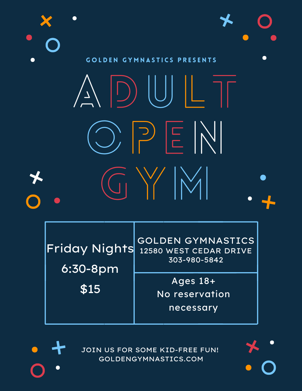 Adult Open Gyms