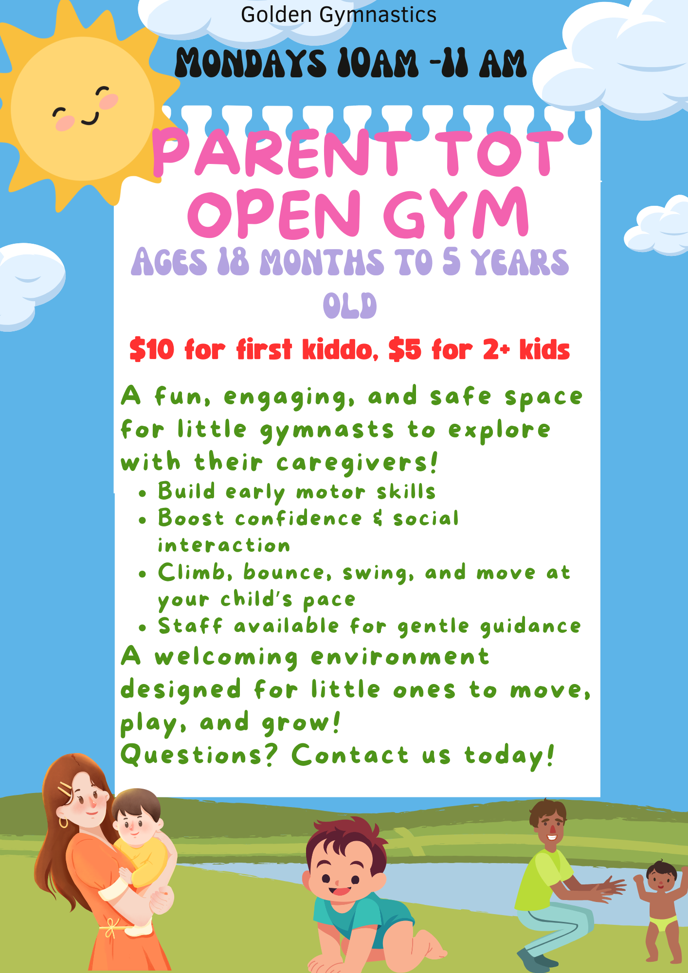 Mommy and Me Open Gym