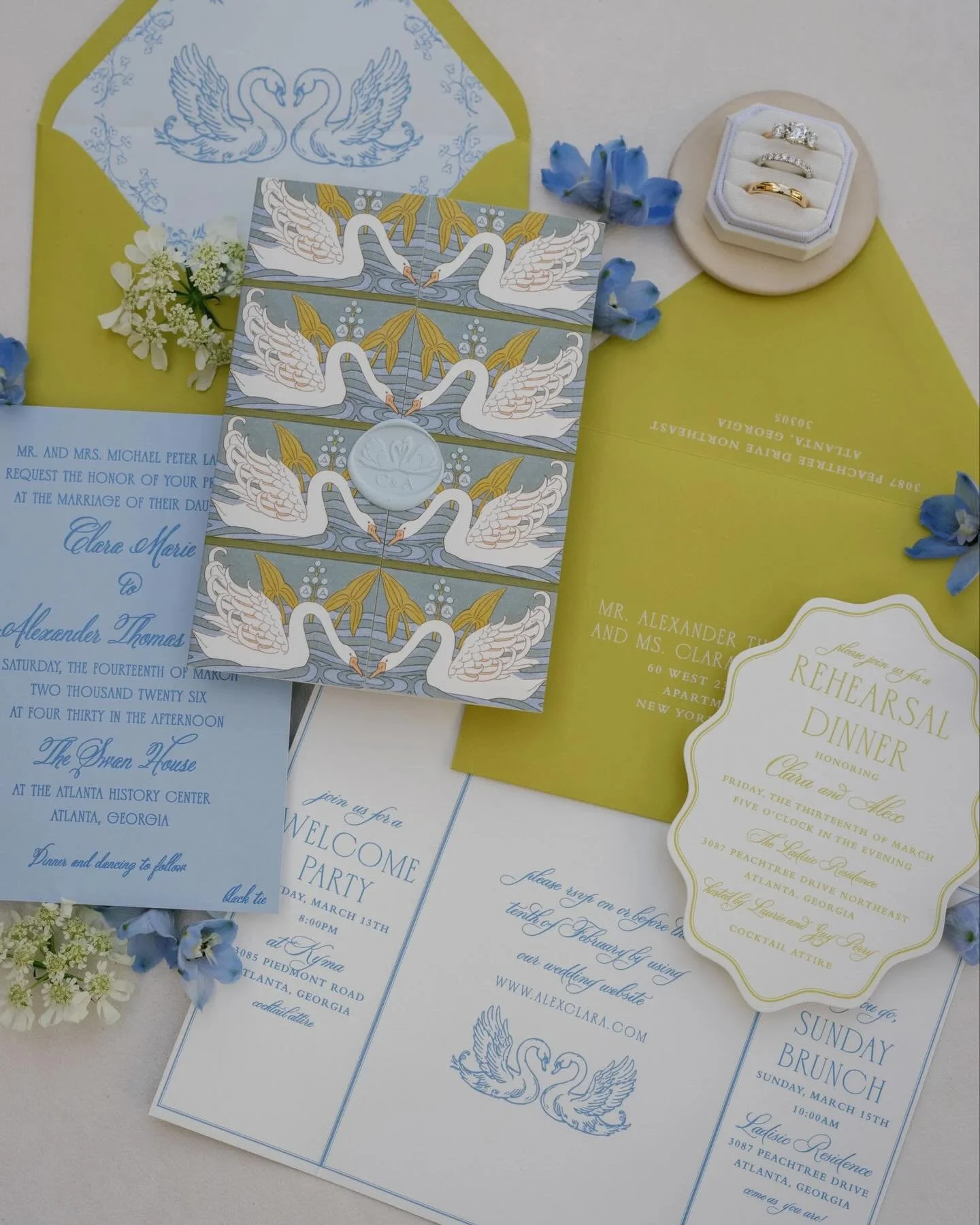 If there&rsquo;s a right way to start spring wedding season, this might be it.

Getting to celebrate with this family again made the day even more meaningful, and Clara and Alex&rsquo;s wedding felt just as special from start to finish. Spring at the