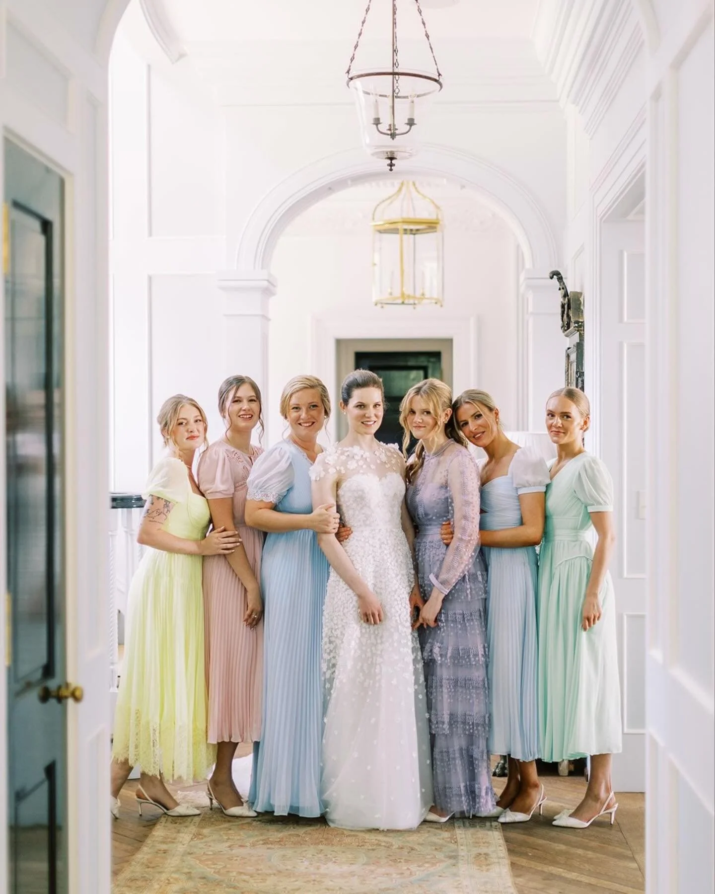 Bella and Ben&rsquo;s spring wedding felt like an Easter mood board come to life.

All of the beautiful pastels, and even a precious farewell brunch! All of it worked so naturally in their venue. Nothing felt forced, which is exactly why it worked so