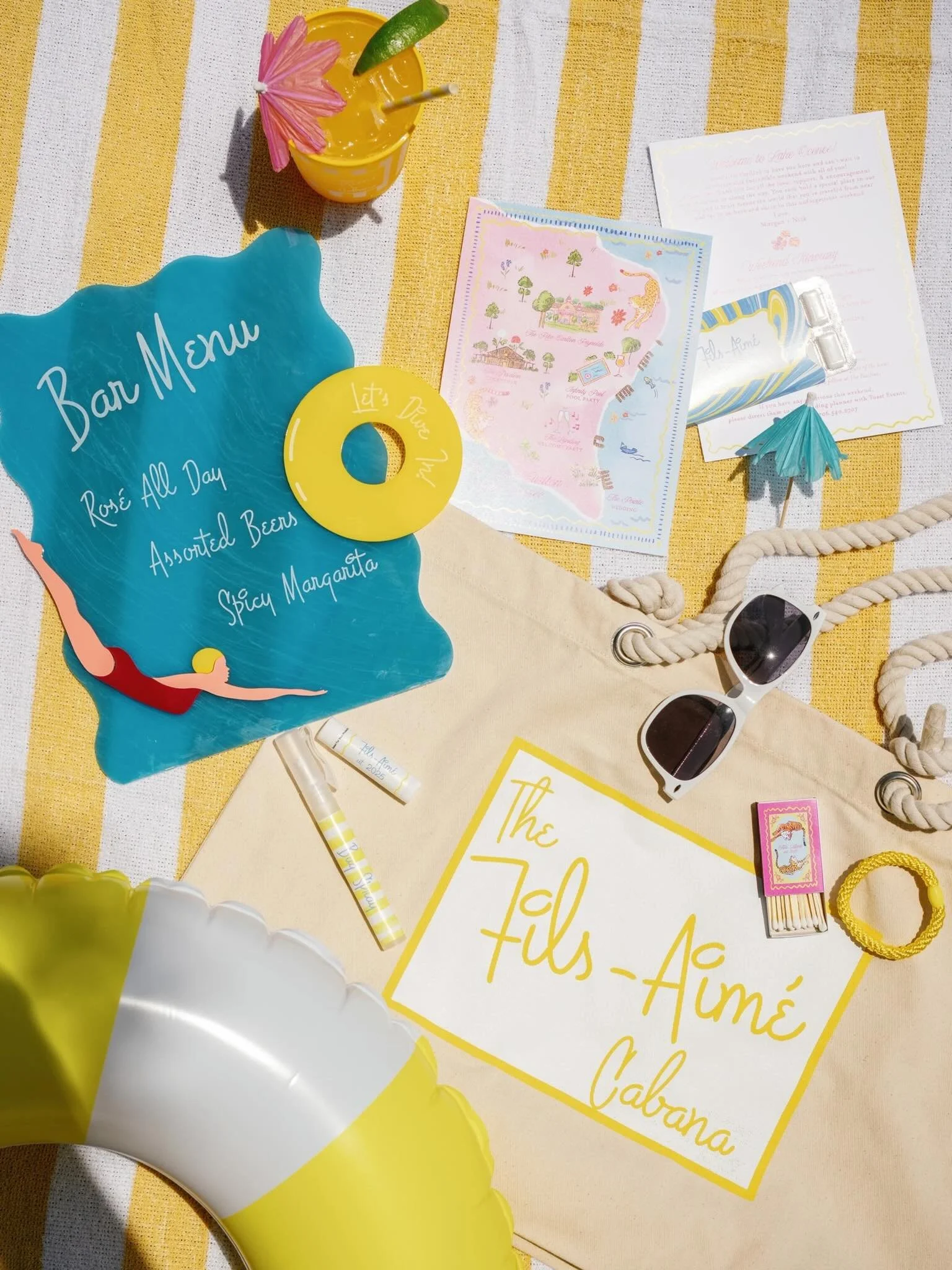 Cinco de Mayo always feels like a soft launch for summer&hellip; so naturally, it felt like the perfect excuse to revisit Morgan and Nick&rsquo;s wedding weekend pool party at The Ritz Carlton at Lake Oconee. Consider this your sign to throw the pool