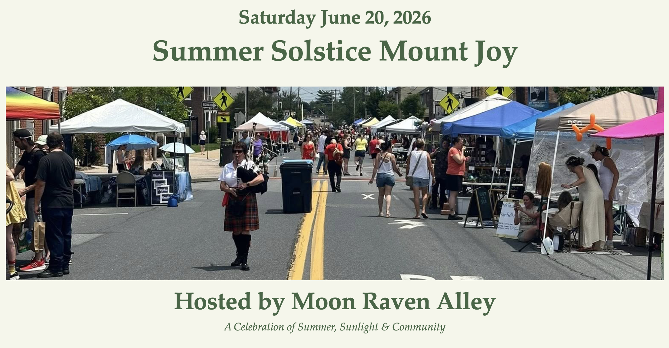 Summer Solstice Mount Joy