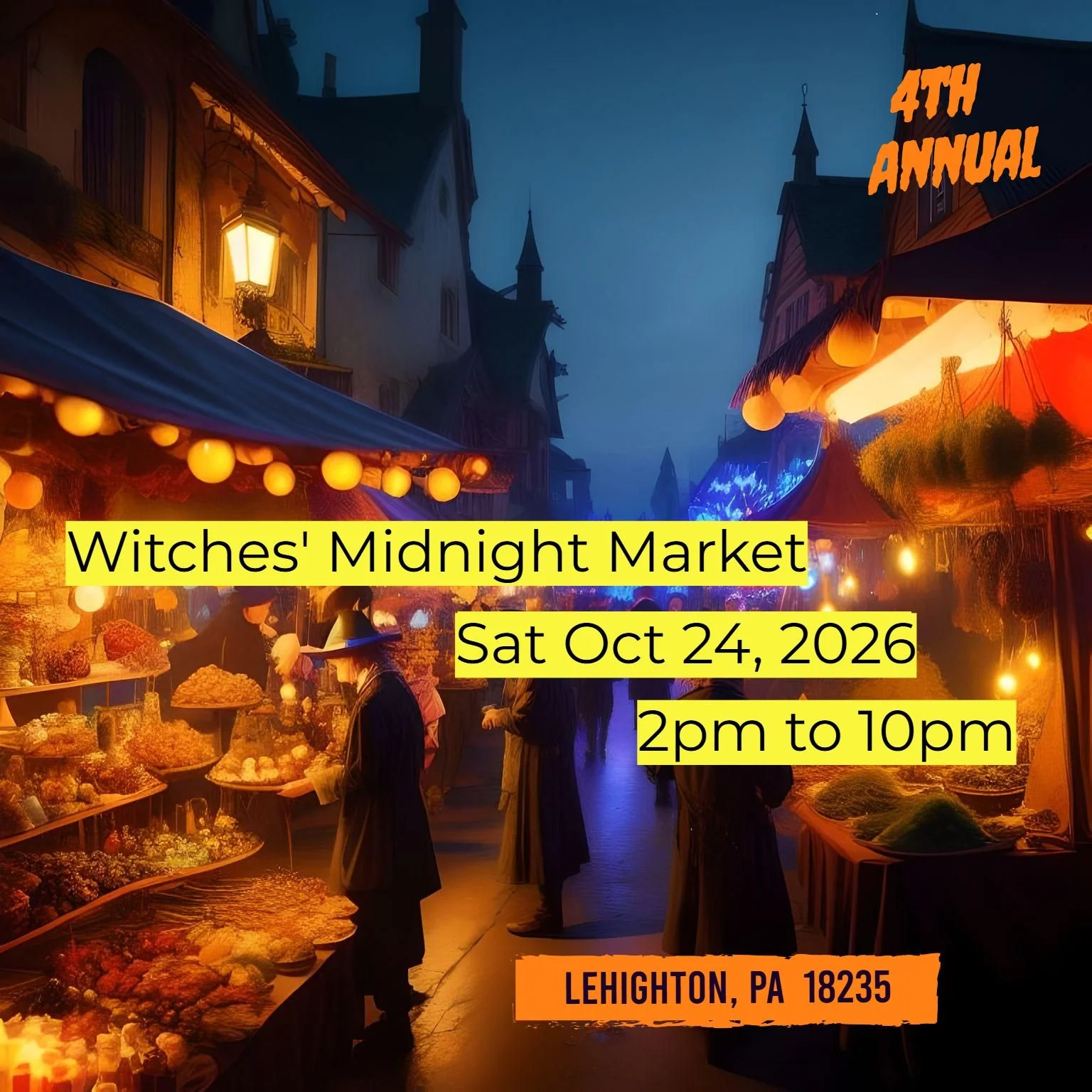 4th Annual Witches Midnight Market