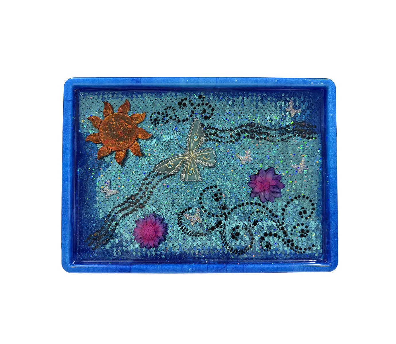 "Summer's Whisper" - Art Tray