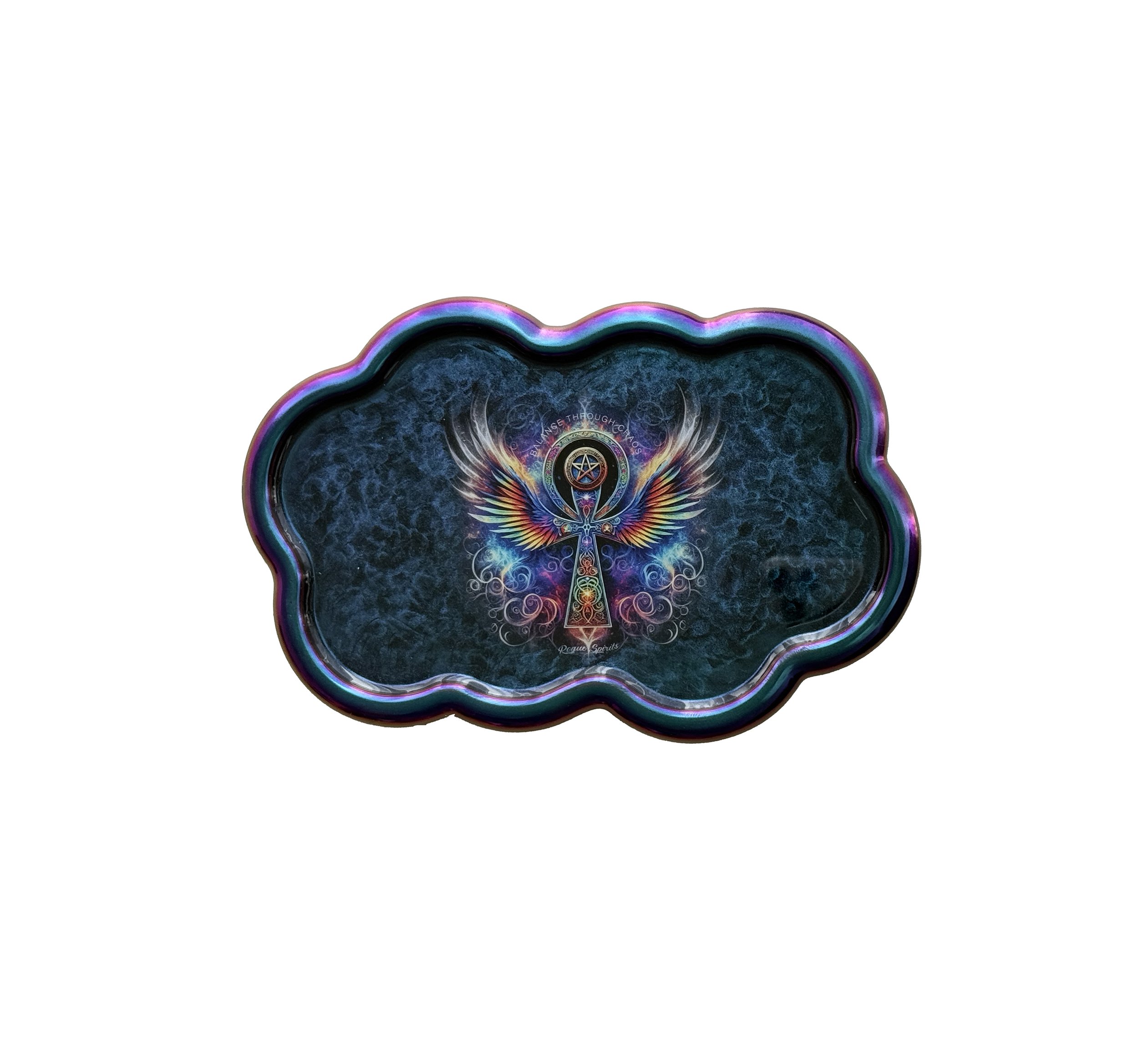 "Chaotic Balance" - Cloud Tray