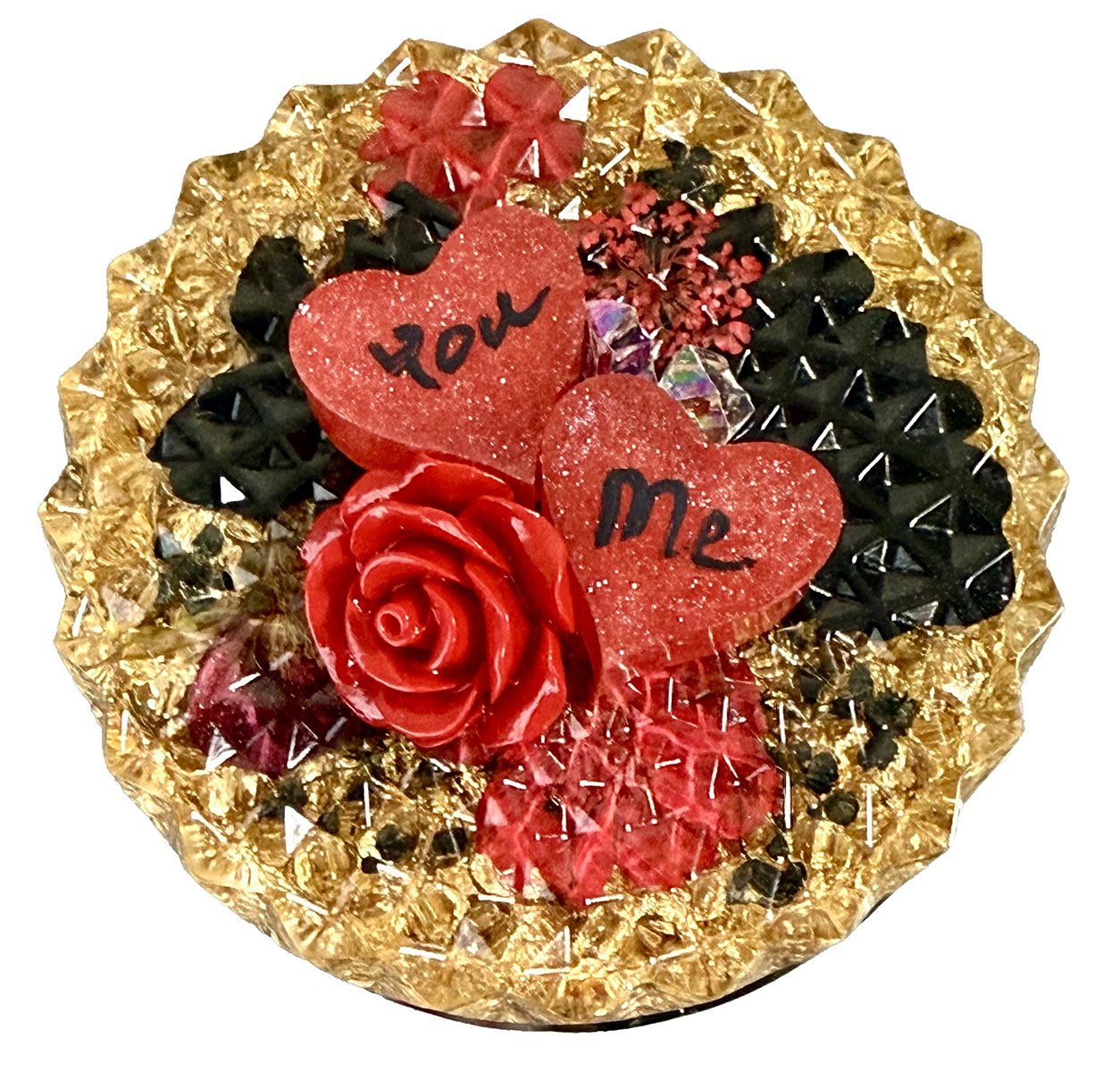 "Eternal Romance" - Gilded Love Music Box