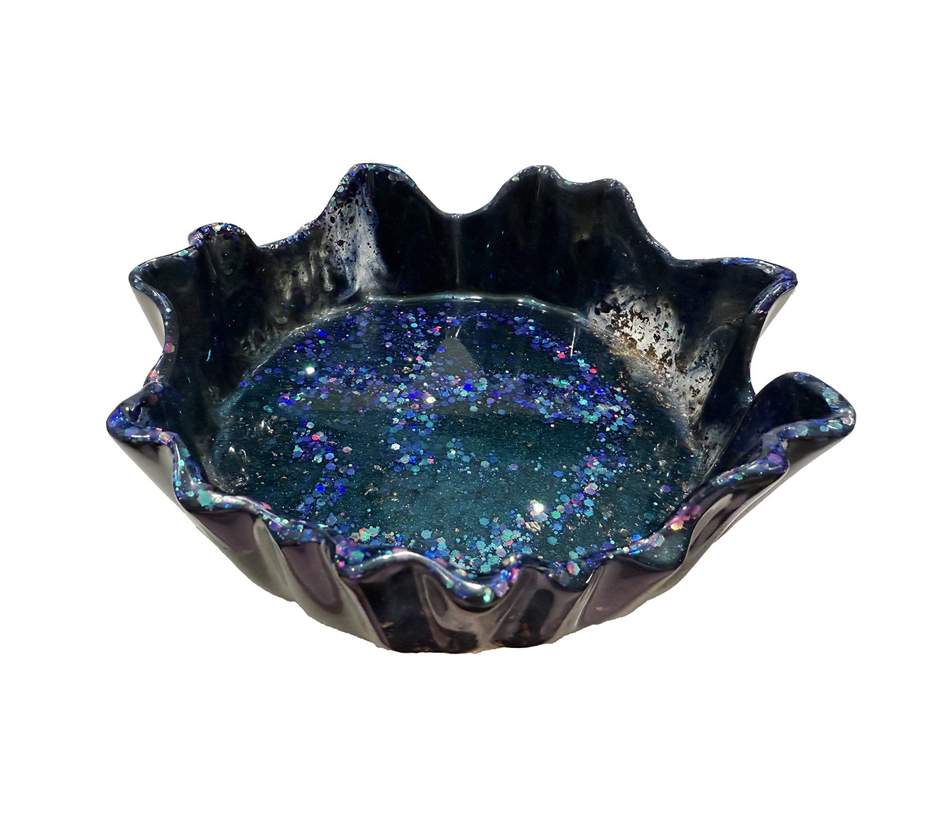 "Midnight Cosmos" - Decorative Bowl