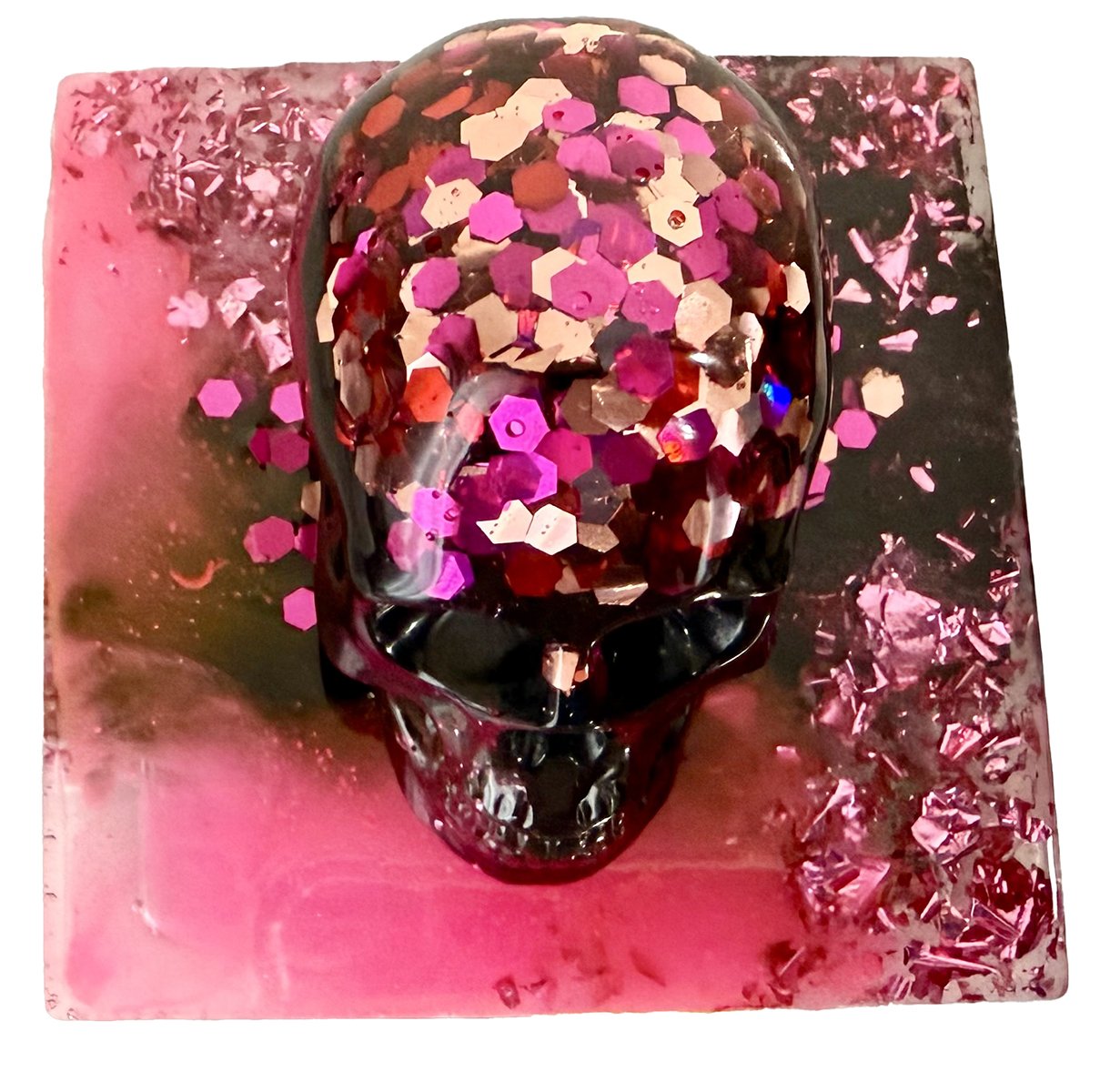 "Dark Romance" - Skull Music Box