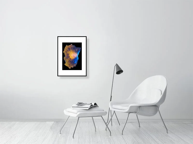 Golden azure fragment