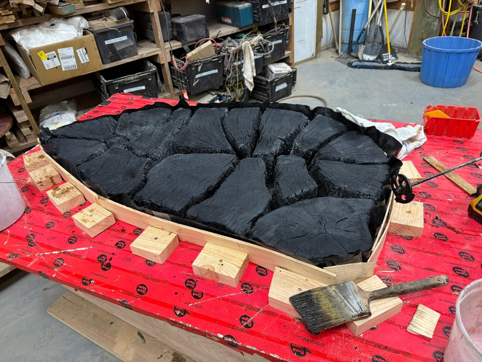 Starting a lava table build