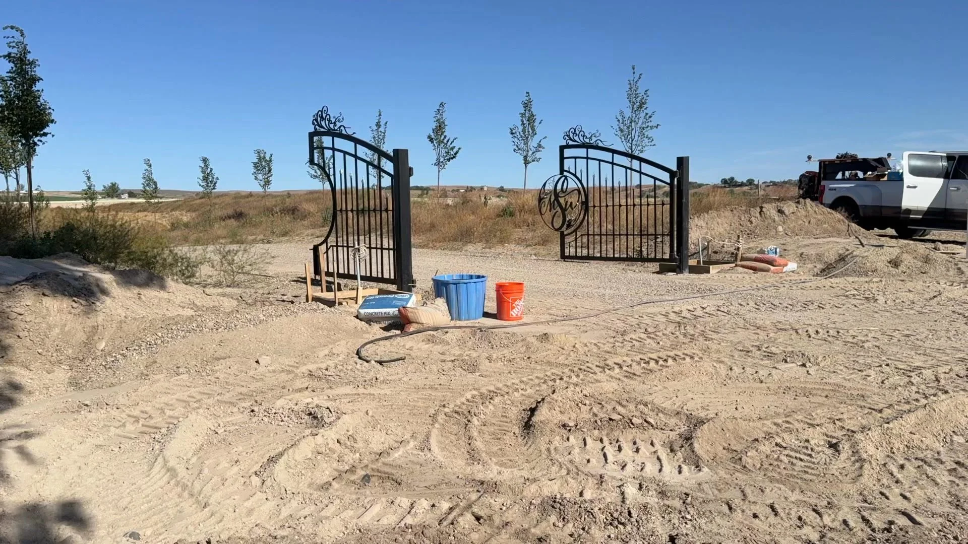 Just some finishing touches on the gate project and I will be done