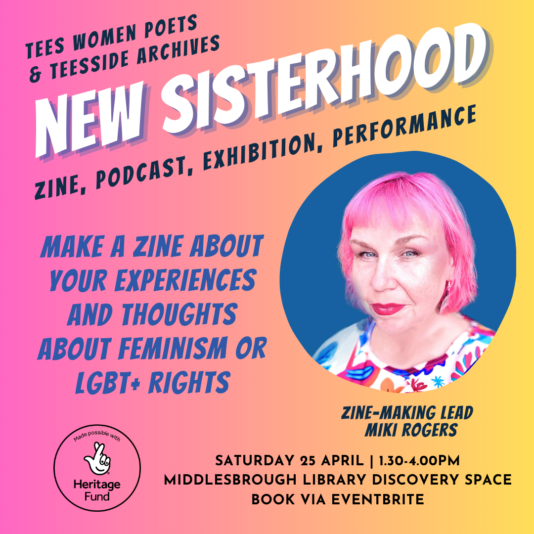 New Sisterhood zine-making workshop