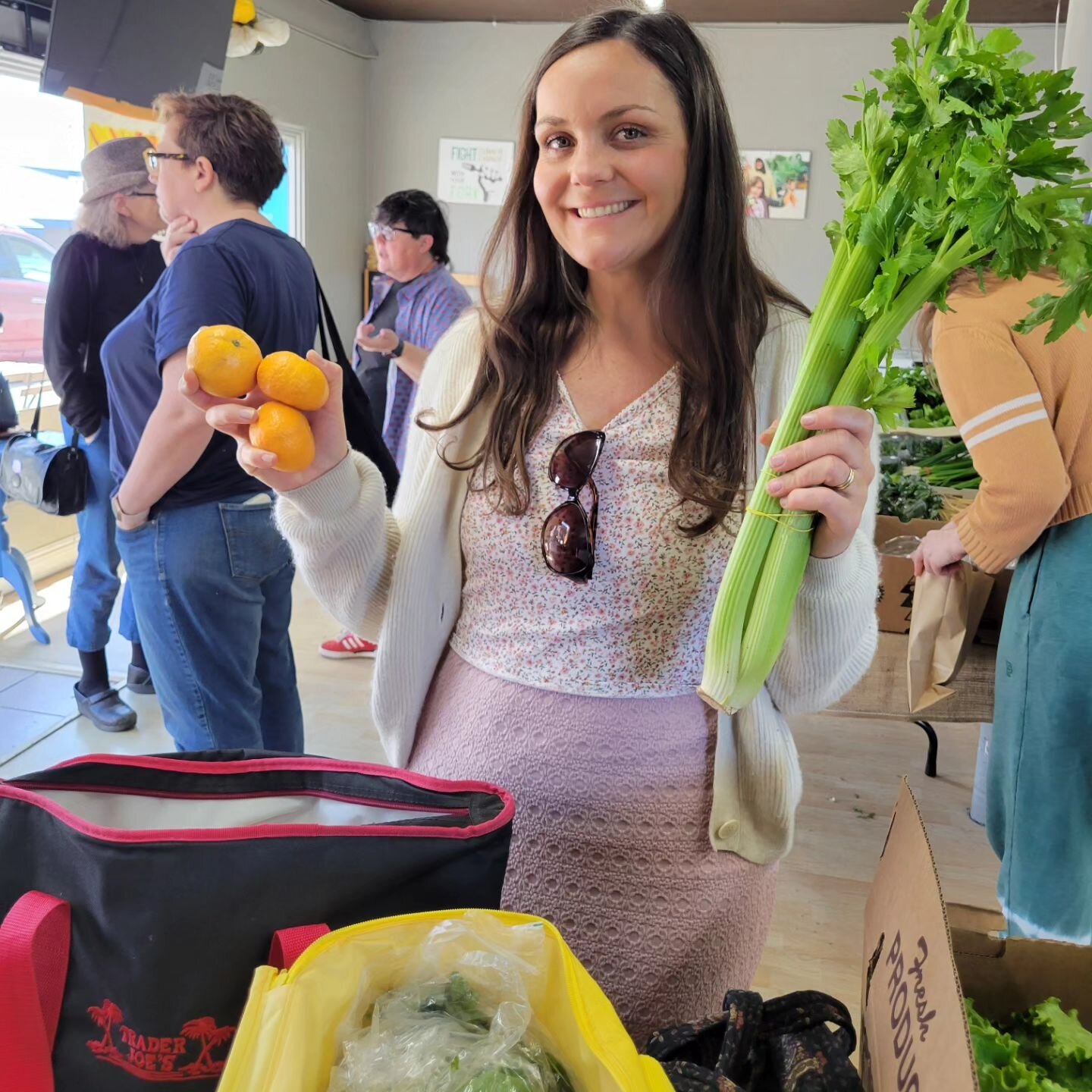 Best produce in town, which happens to be local and regeneratively-grown 🍊🥑🥕🍋&zwj;🟩 Big thanks to our regular customers who make it all possible!!!