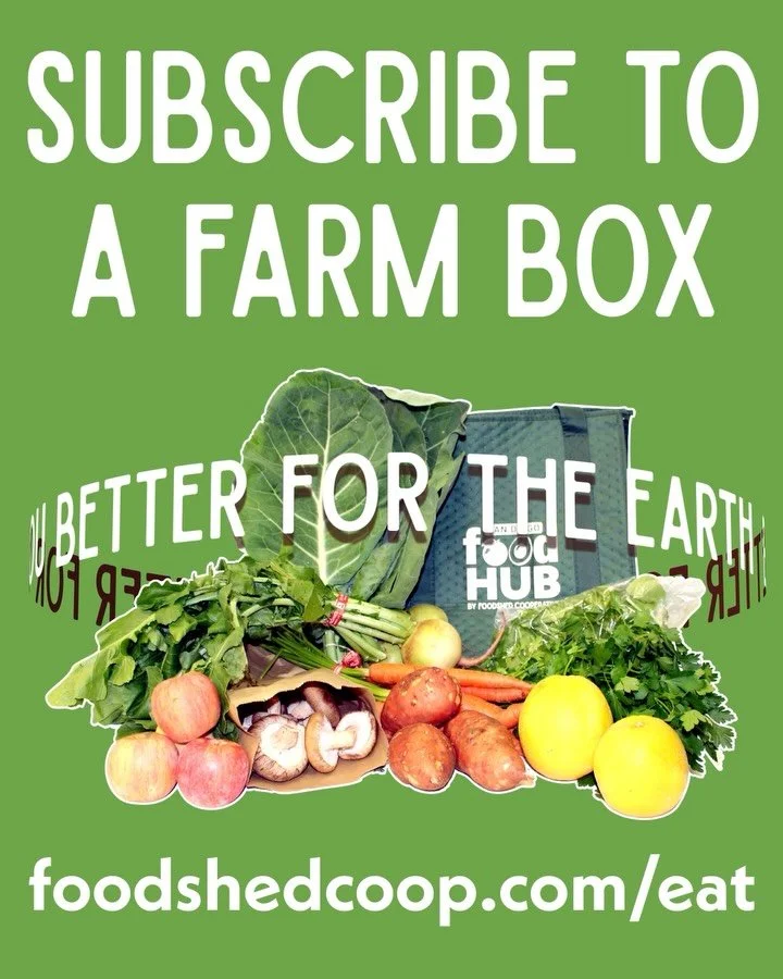 Subscribing to a farm box is the best way to support small farms. When farmers can depend on the income from your subscription, it frees them up to focus on the work of growing food.

Invest in your local food system and start a farm subscription at 