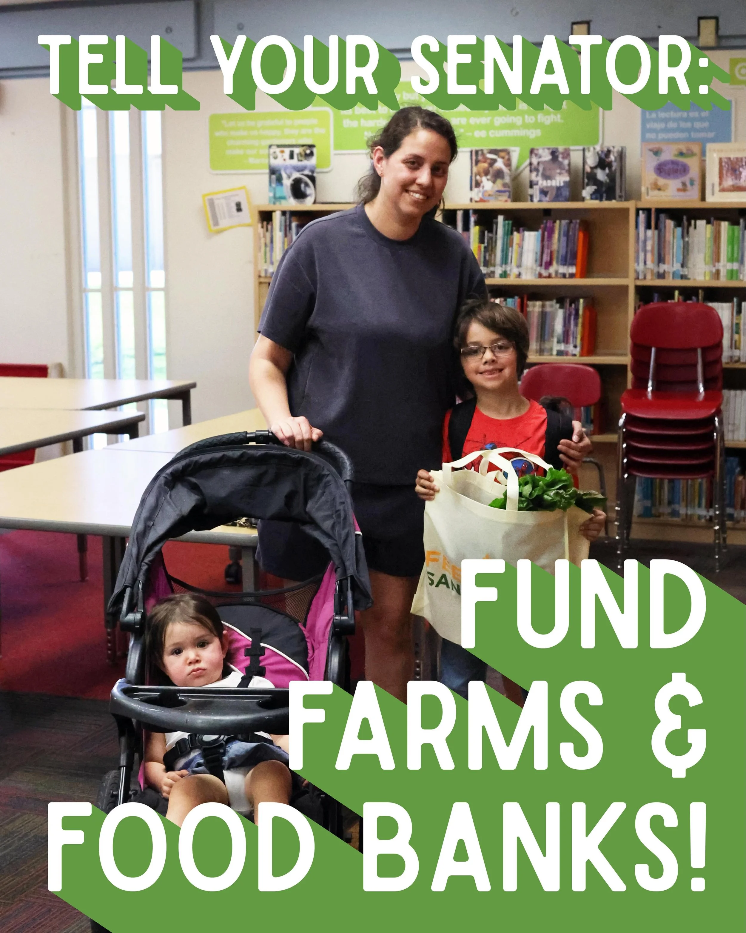 We call it triple F: Fund Farms and Food Banks!

The Local Food Purchase Assistance program helped hundreds of small farmers and millions of families before it was cut by the federal government. California can bring it back, but we need your help! Em