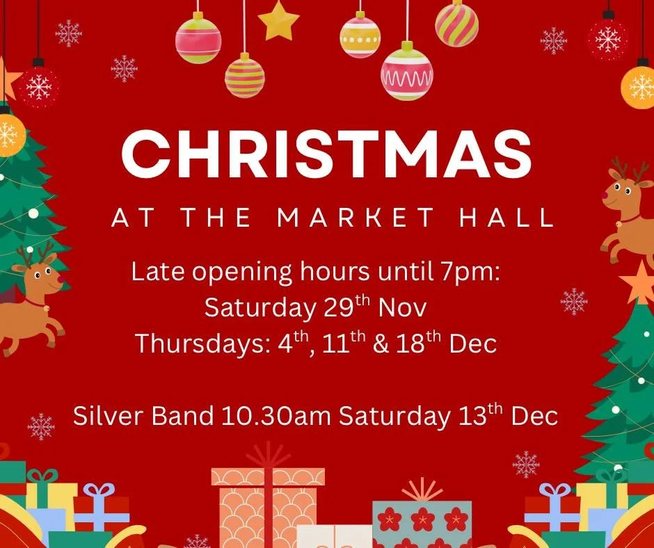 🎄Christmas Opening Hours and Book Garden Festivities! 

We are so excited for December here at The Book Garden with lots going on at Aberystwyth Market Hall 

We will all be open until 7pm this Saturday for the lantern parade so come and say hello! 