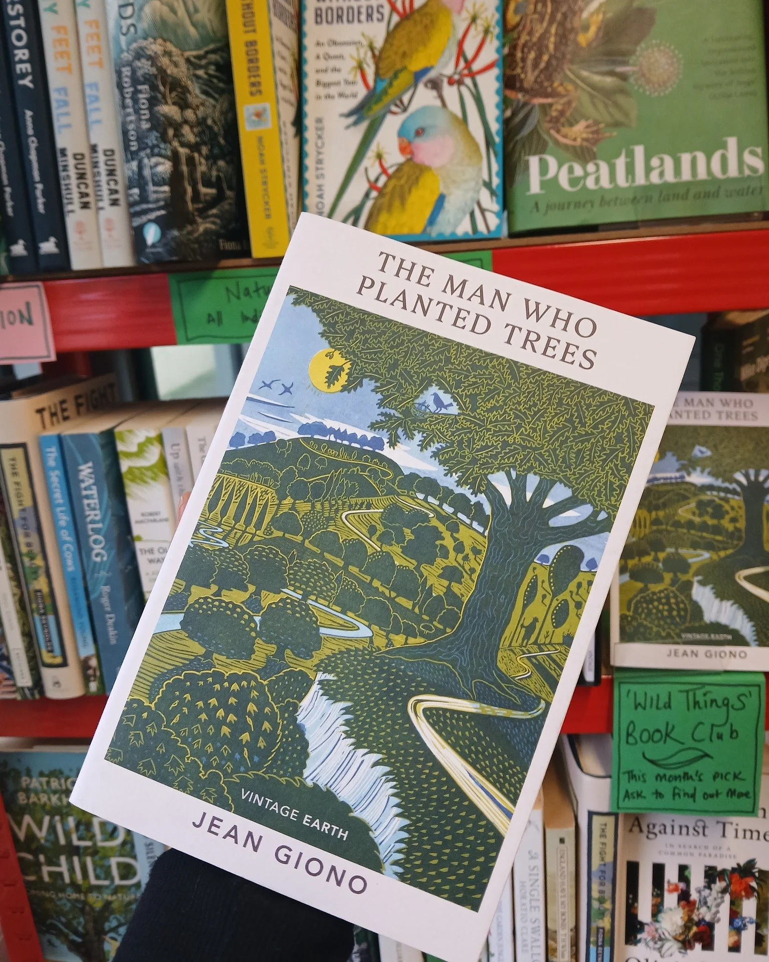 Pop in to pick up your book for this month's book club! Open today until 5pm 🌿

This Month&rsquo;s Book: The Man Who Planted Trees by Jean Giono
A French farmer who spends his life planting acorns and the WW1 writer who tells his story.

'I love the