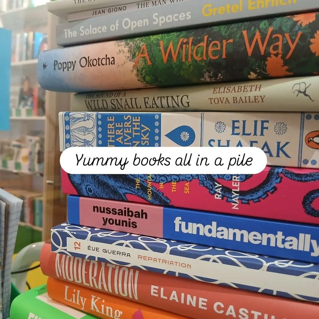 Such scrumptious books in The Book Garden today! Come get them soon before I eat them all up!

Open today until 5 and all day tomorrow for all your book nutrition needs! 🌿 What a delicious diet! 

#aberystwyth #indiebookshop #shelfie
