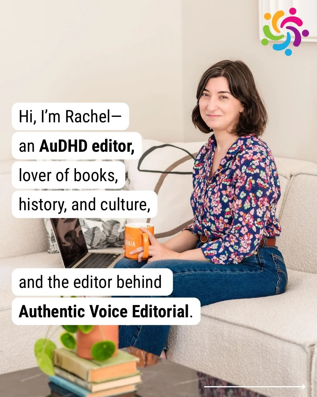 Authentic Voice Editorial: neuro-affirming support for writers and creatives.  #neurodivergent #neurodivergentwriters #neurodivergenteditor #neuroaffirming #neurodivergentcreatives