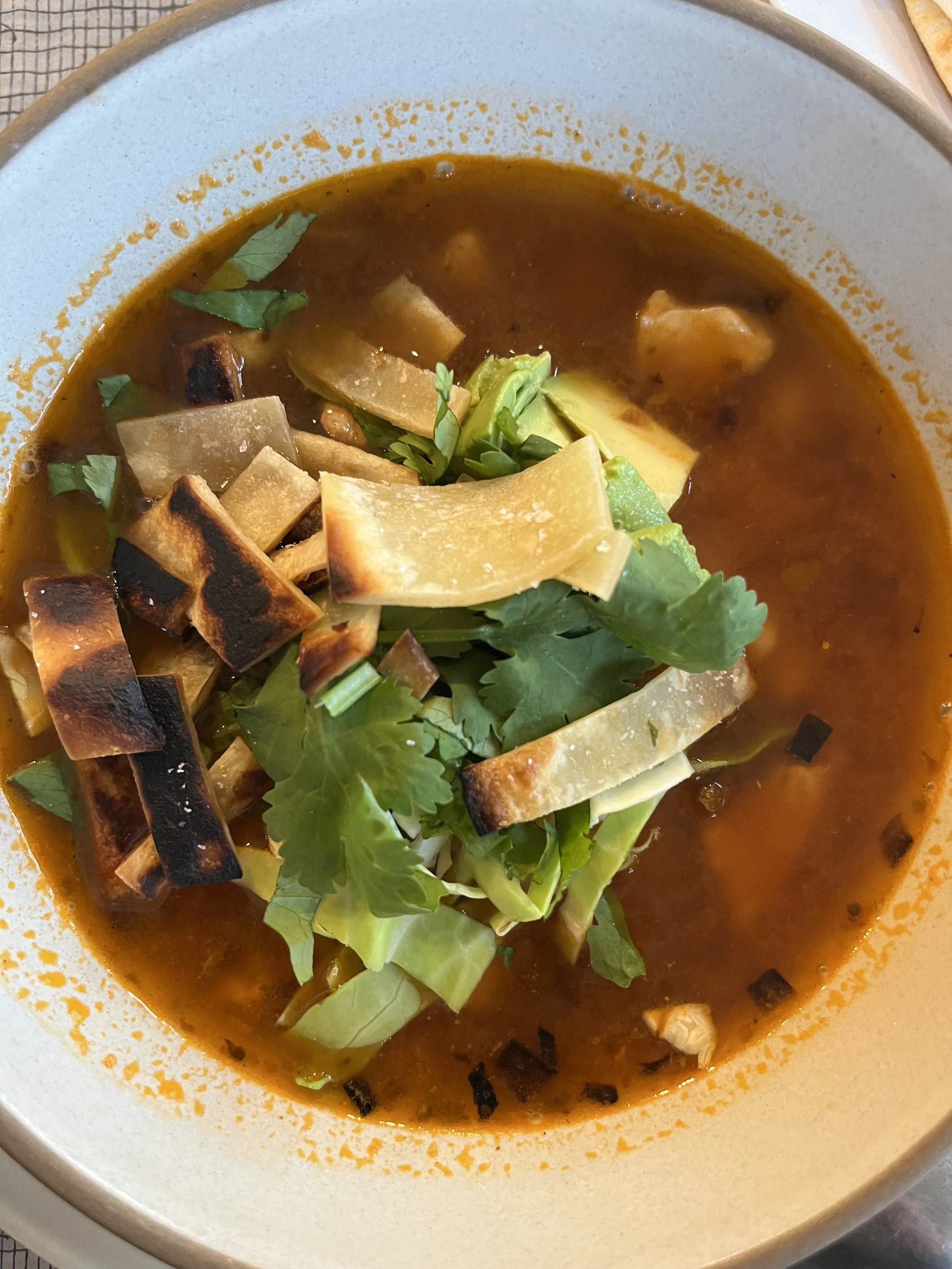 Quick Chicken Pozole