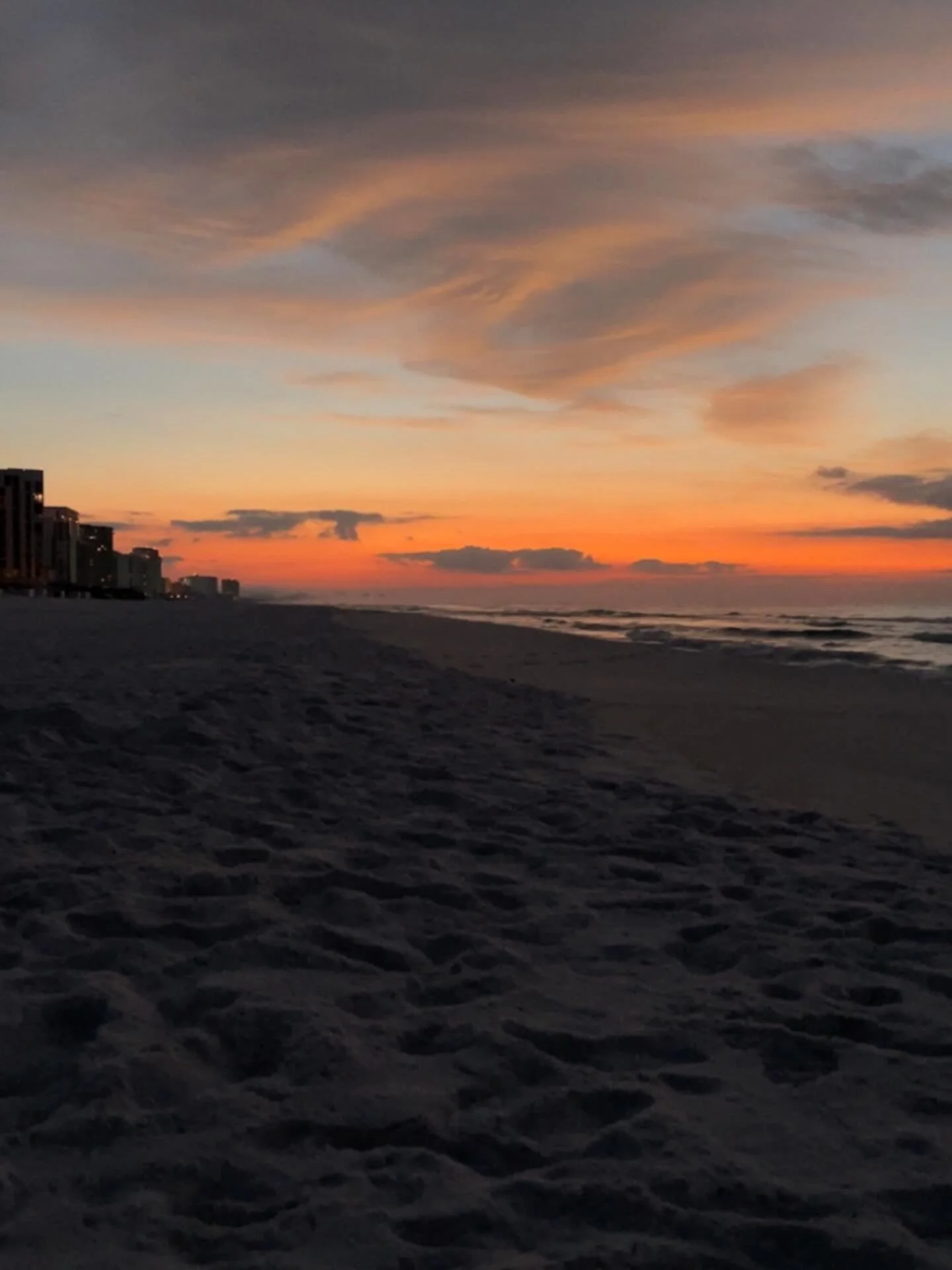 After a challenging week, this sunrise hits different. Stepping into Friday with salty air and a whole lot of gratitude. 🌅 #friday #sunrise #grateful #health #heal