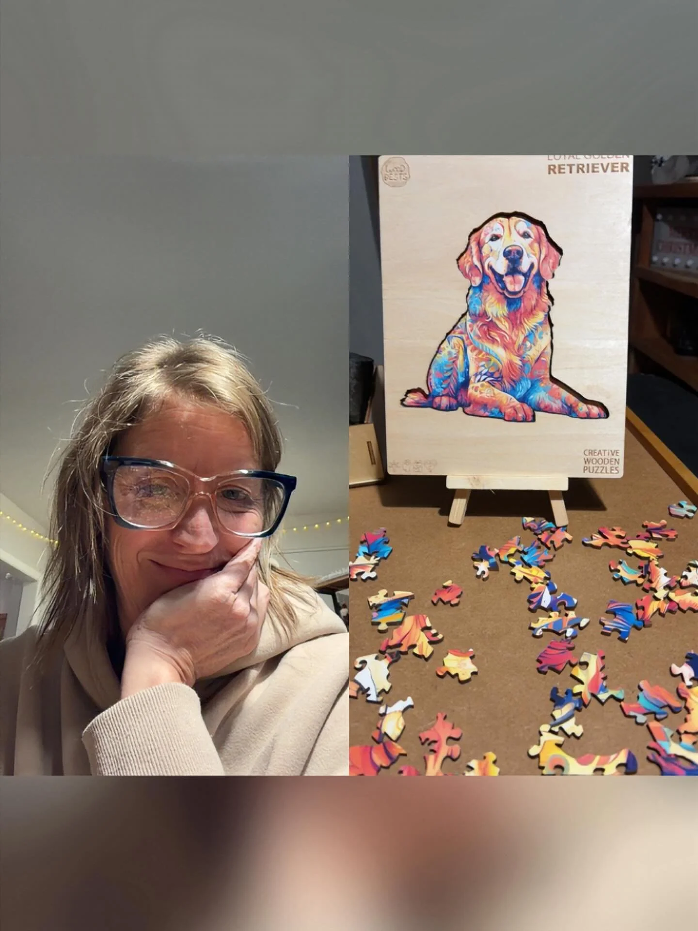 When the world around us gets loud, it&rsquo;s important to remember that we don&rsquo;t have to match the noise. 

We can choose quiet.
We can choose slow. 
.... Just one tiny piece at a time. 

I highly recommend this type of reset! 🧩