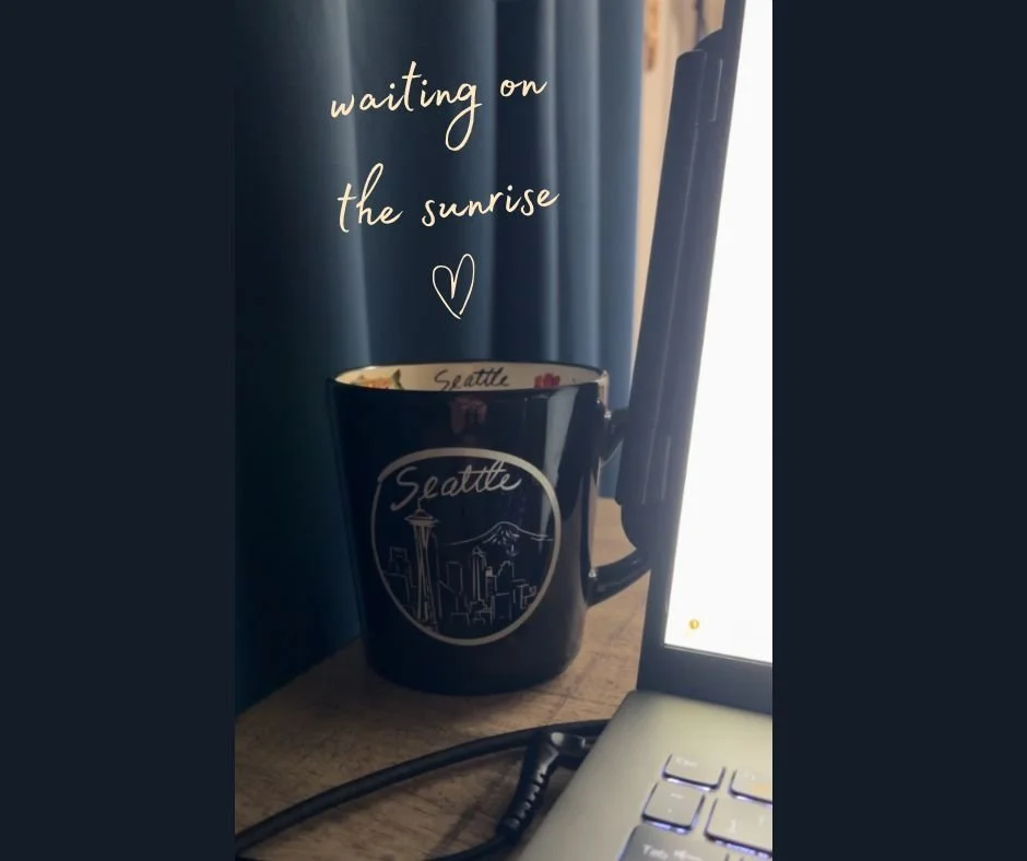 It&rsquo;s funny how different life looks sometimes.

My sisters and I laugh about how early I go to bed now&hellip; and how early I get up. Because if you knew me back then, I was usually the last person to wake up 😅

I never used to be a morning p