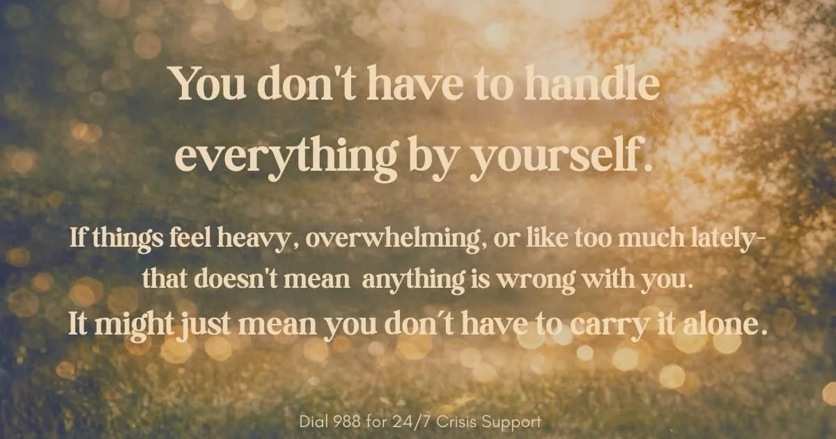 Just a reminder&hellip;

The people who check on everyone sometimes need someone to check on them too.

The strong friend.
The funny one.
The one who says &ldquo;I&rsquo;m fine.&rdquo;
The one who keeps showing up for everyone else.

Check on your pe