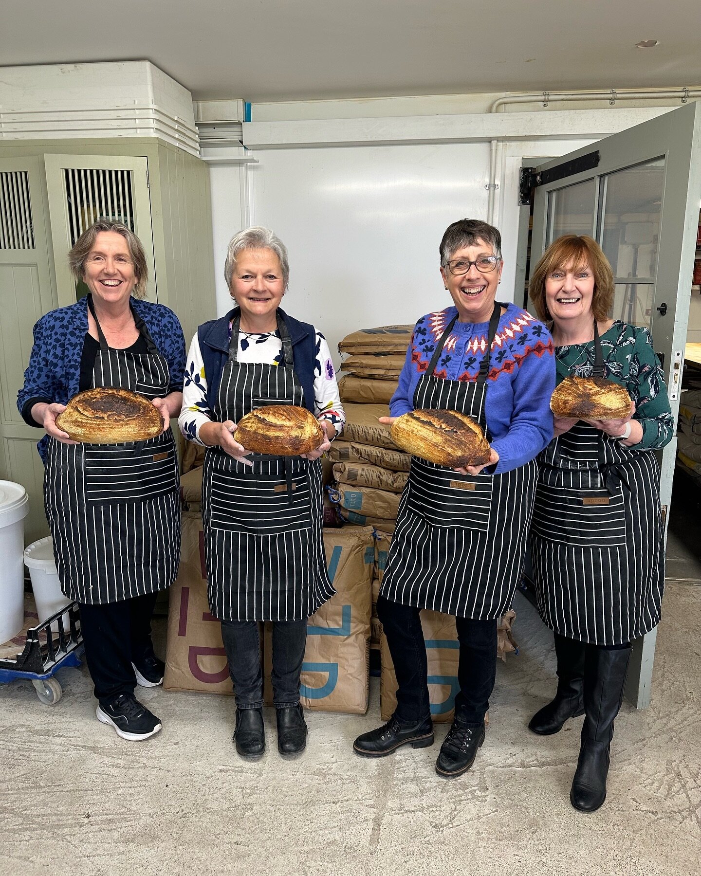 Say &ldquo;Sourdough!&rdquo; 🥖 It was SUCH a pleasure to have Pauline, Gillian, Laura, and Susan join us for a bread masterclass! With @wildfarmed flours cheekily photobombing 📸

We still have a few classes available and LIMITED weekend days for Sp